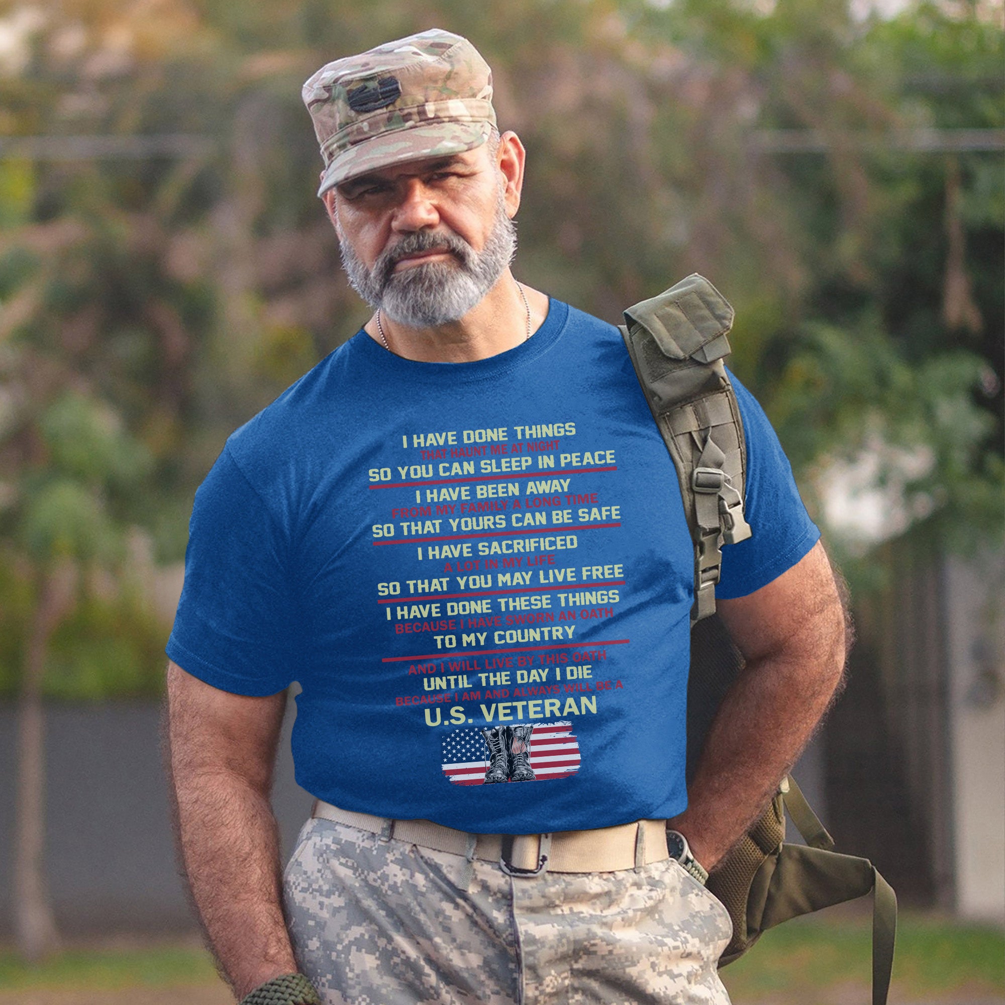 I Am and Always Will Be a U.S. Veteran T-Shirt