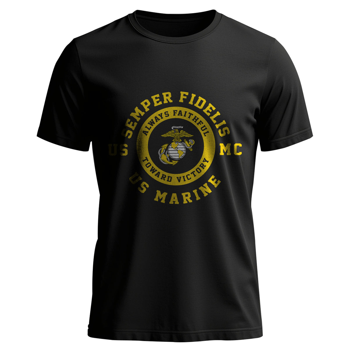 Semper Fidelis USMC Always Faithful Toward T-Shirt Main image