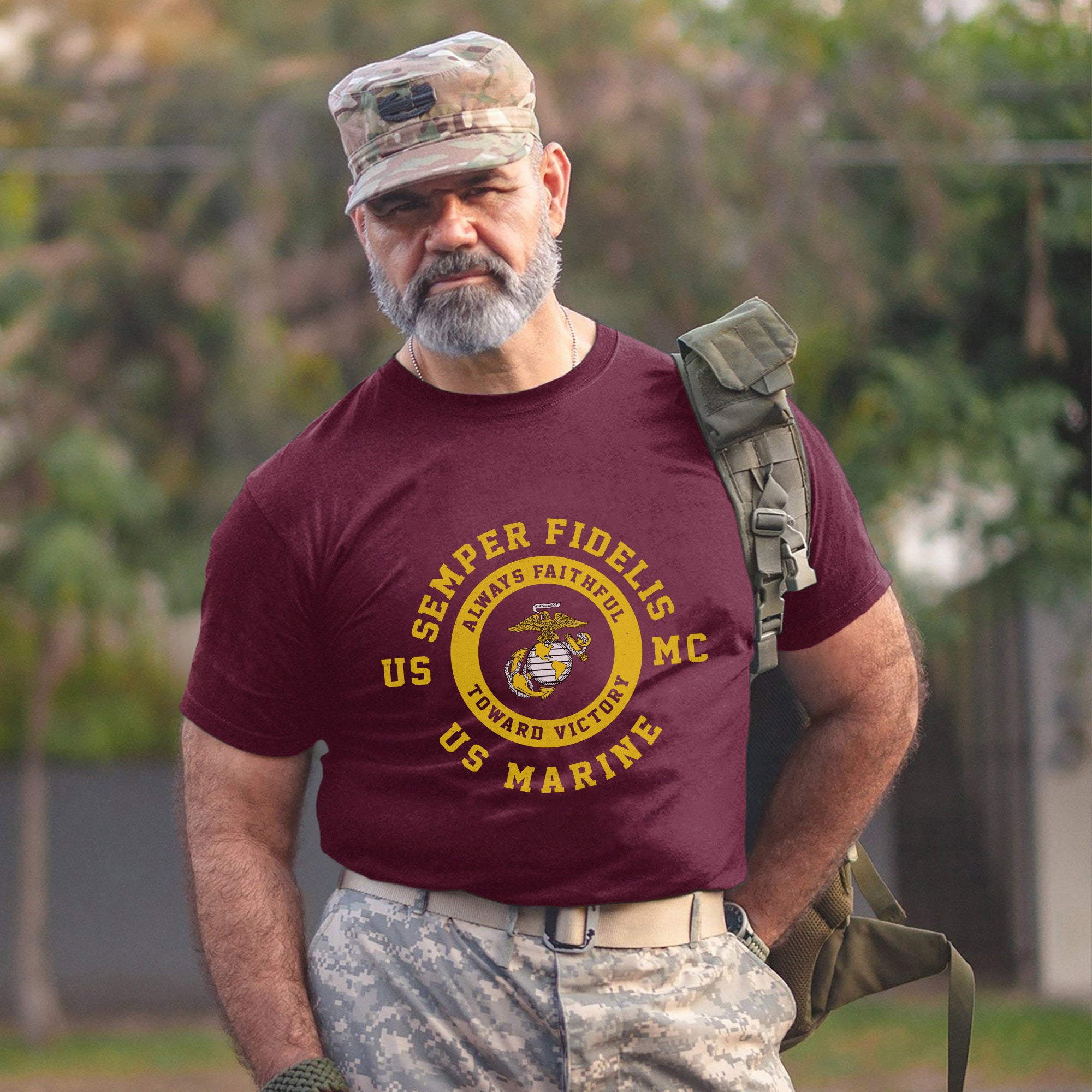 Semper Fidelis USMC Always Faithful Toward T-Shirt