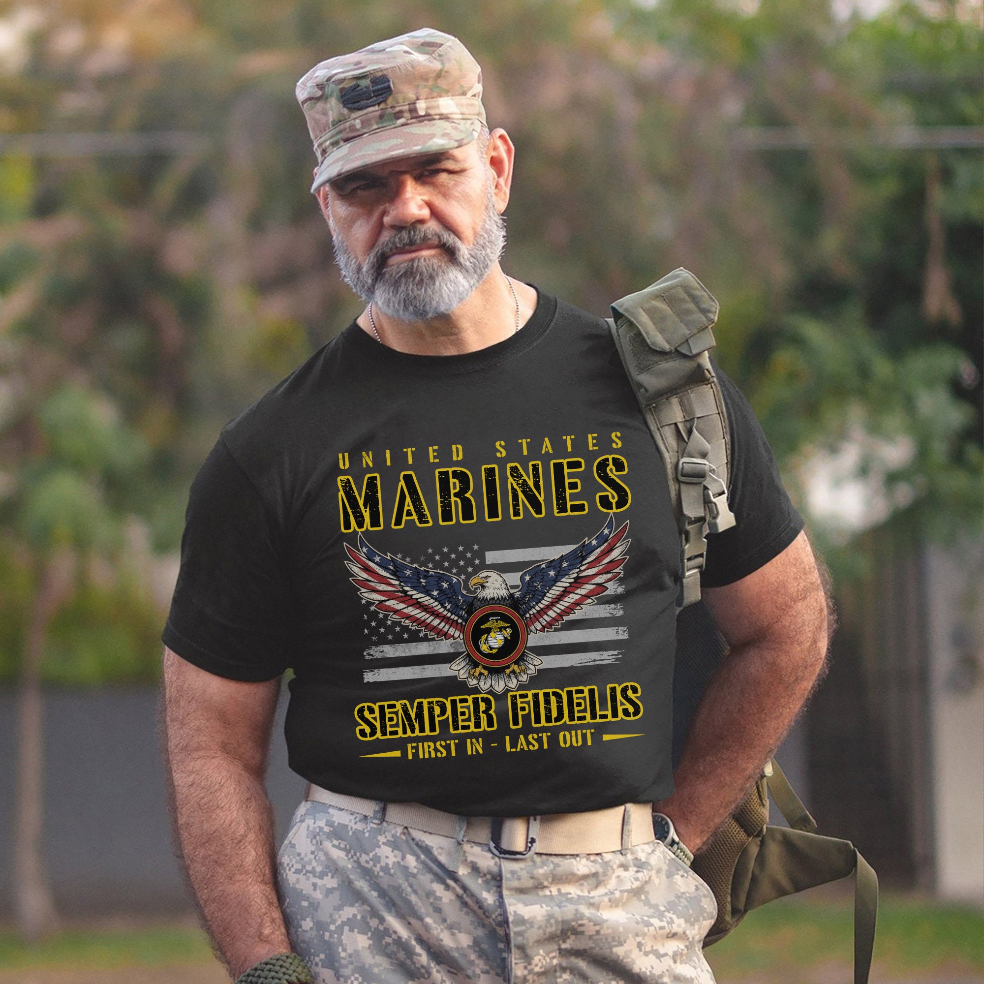 United States Marines Semper Fidelis First T-Shirt