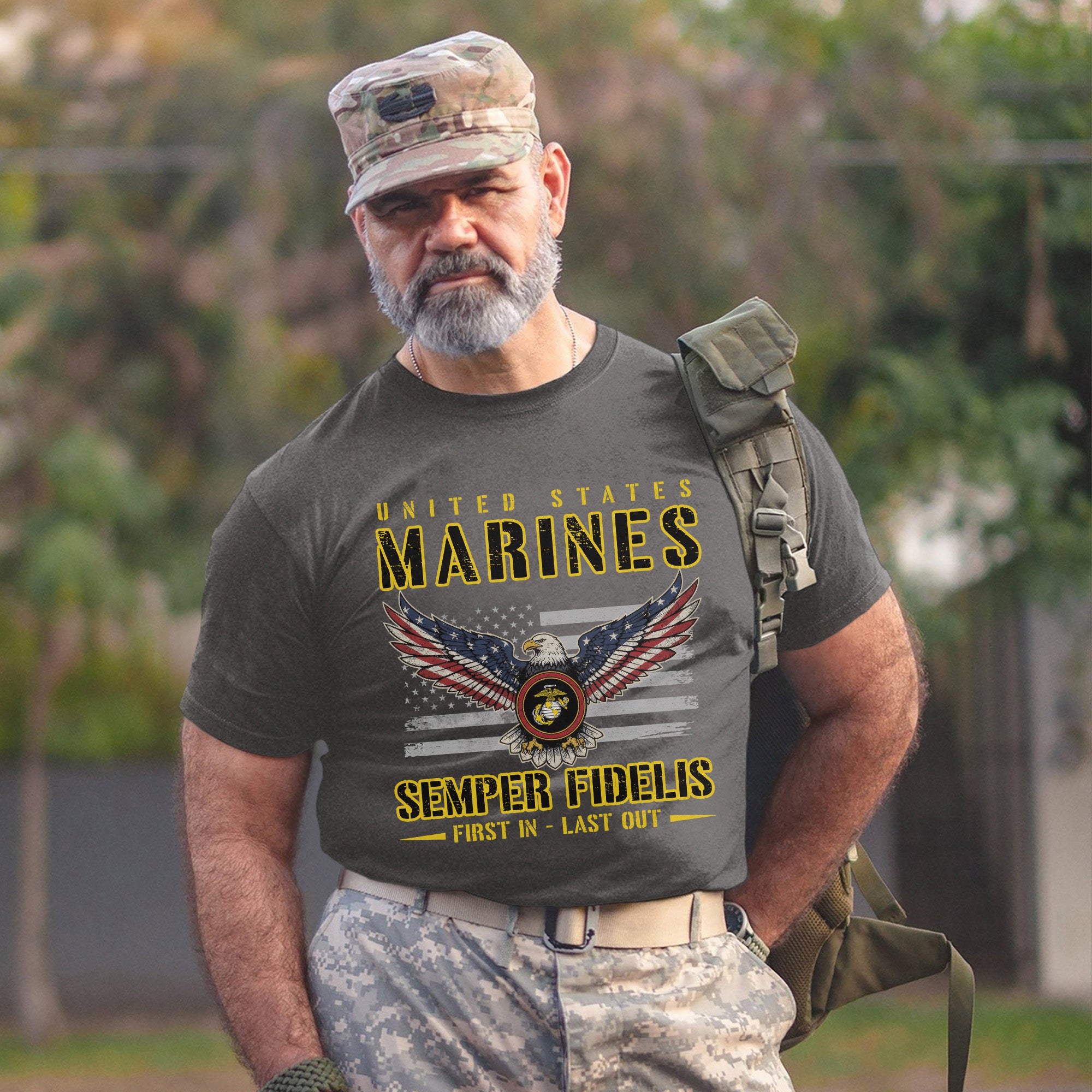 United States Marines Semper Fidelis First T-Shirt