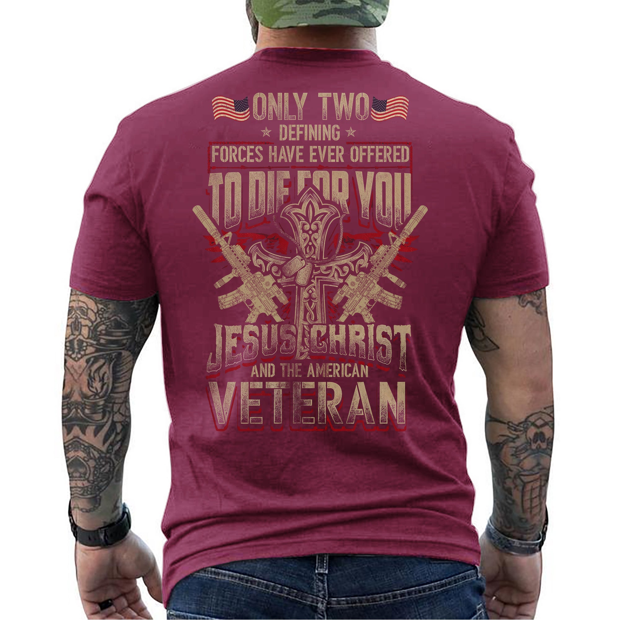 Only Two Forces Die for You Jesus Christ T-Shirt
