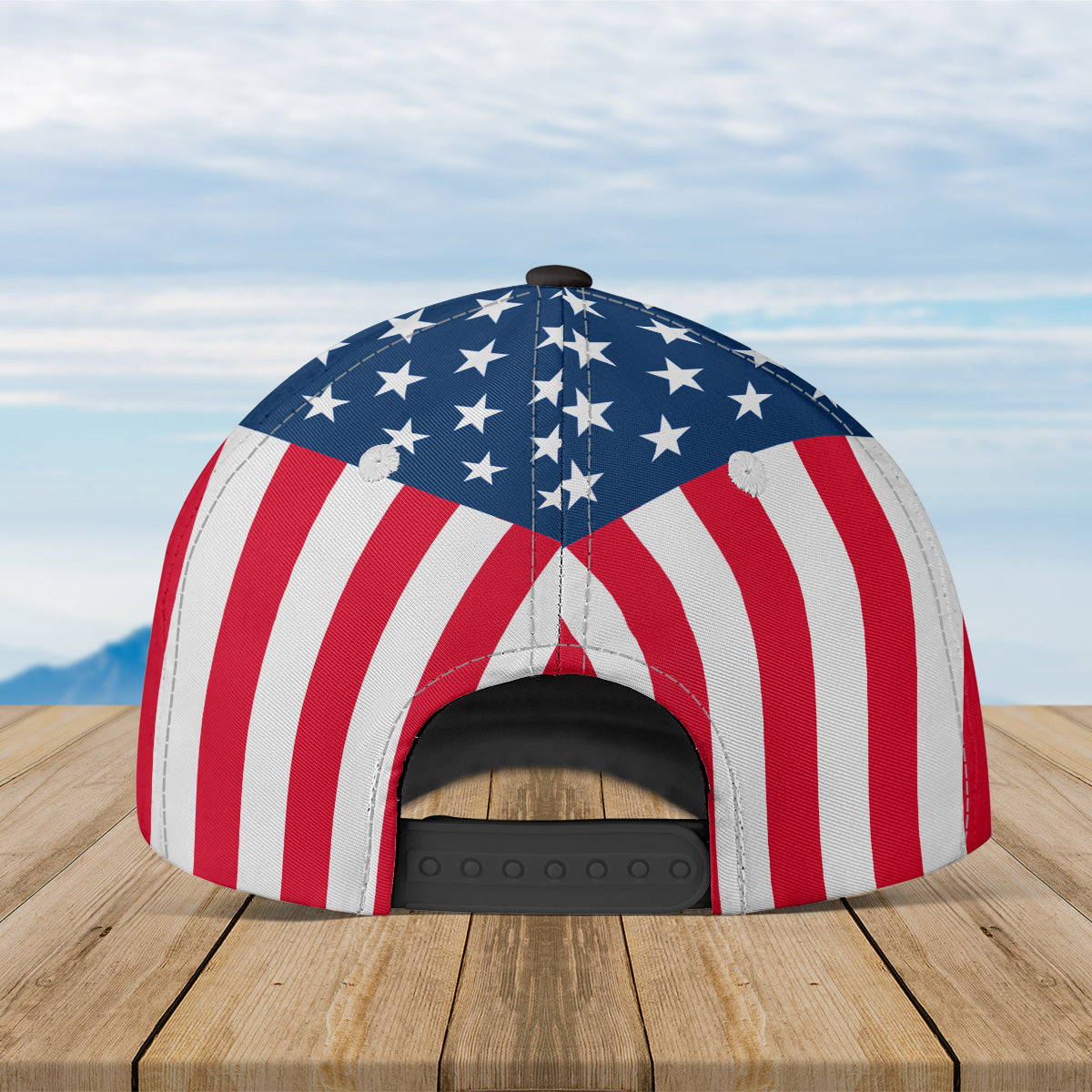 American Eagle Veteran All-over Print Baseball Cap