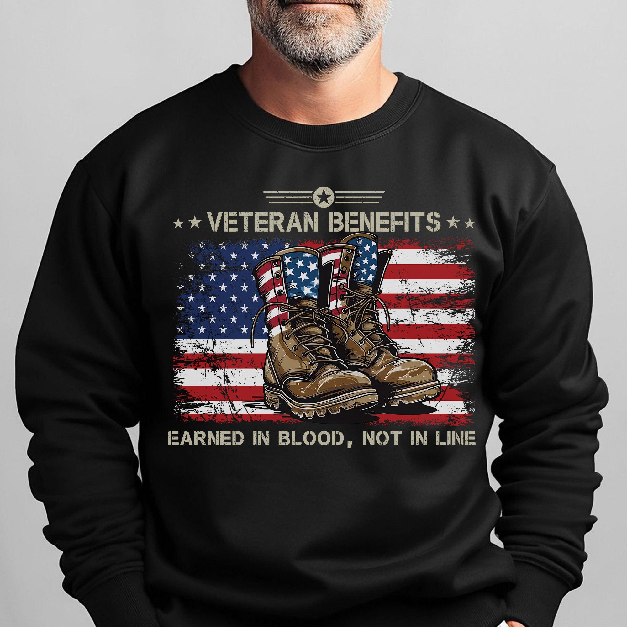 Veteran Benefits Earned in Blood Not in Sweatshirt
