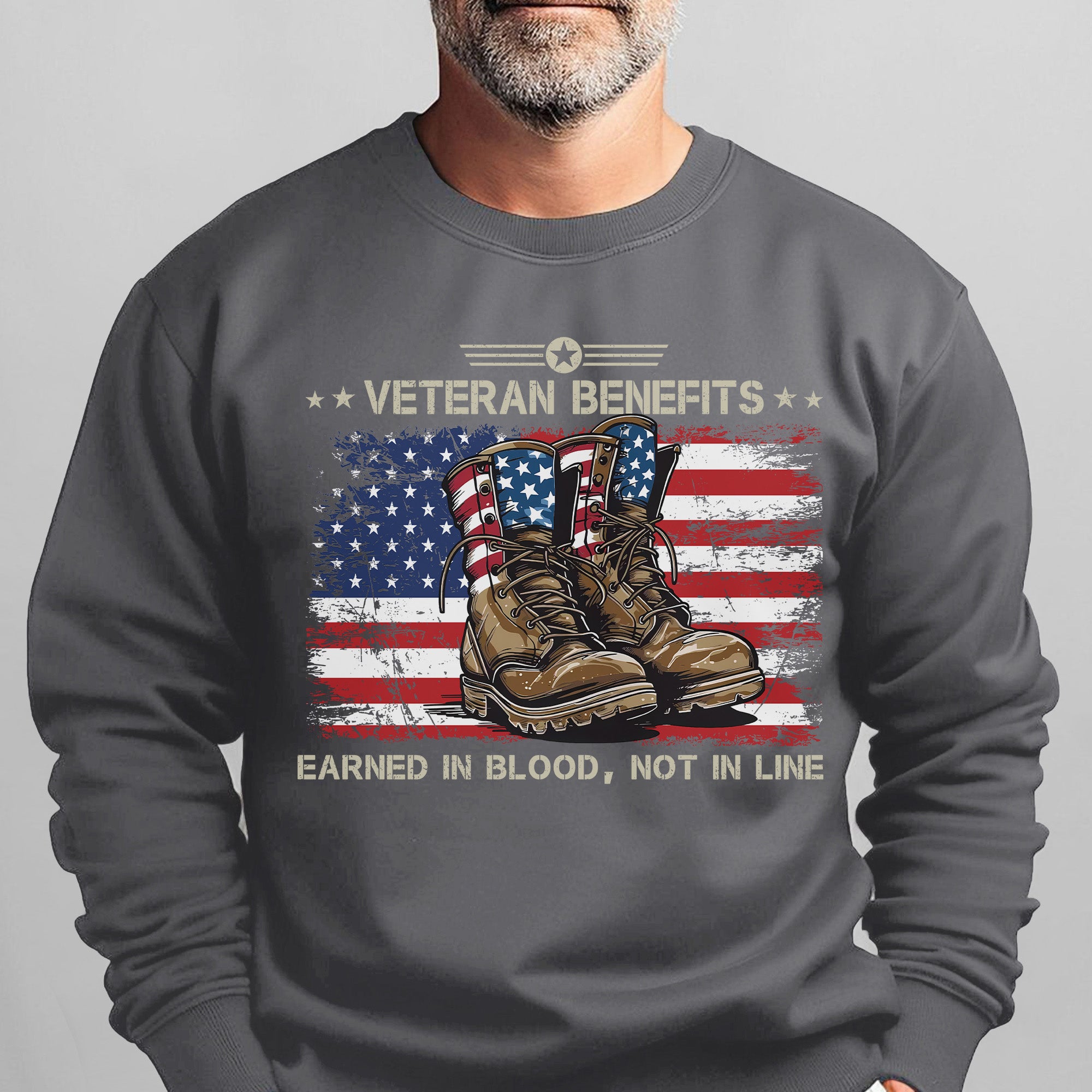 Veteran Benefits Earned in Blood Not in Sweatshirt