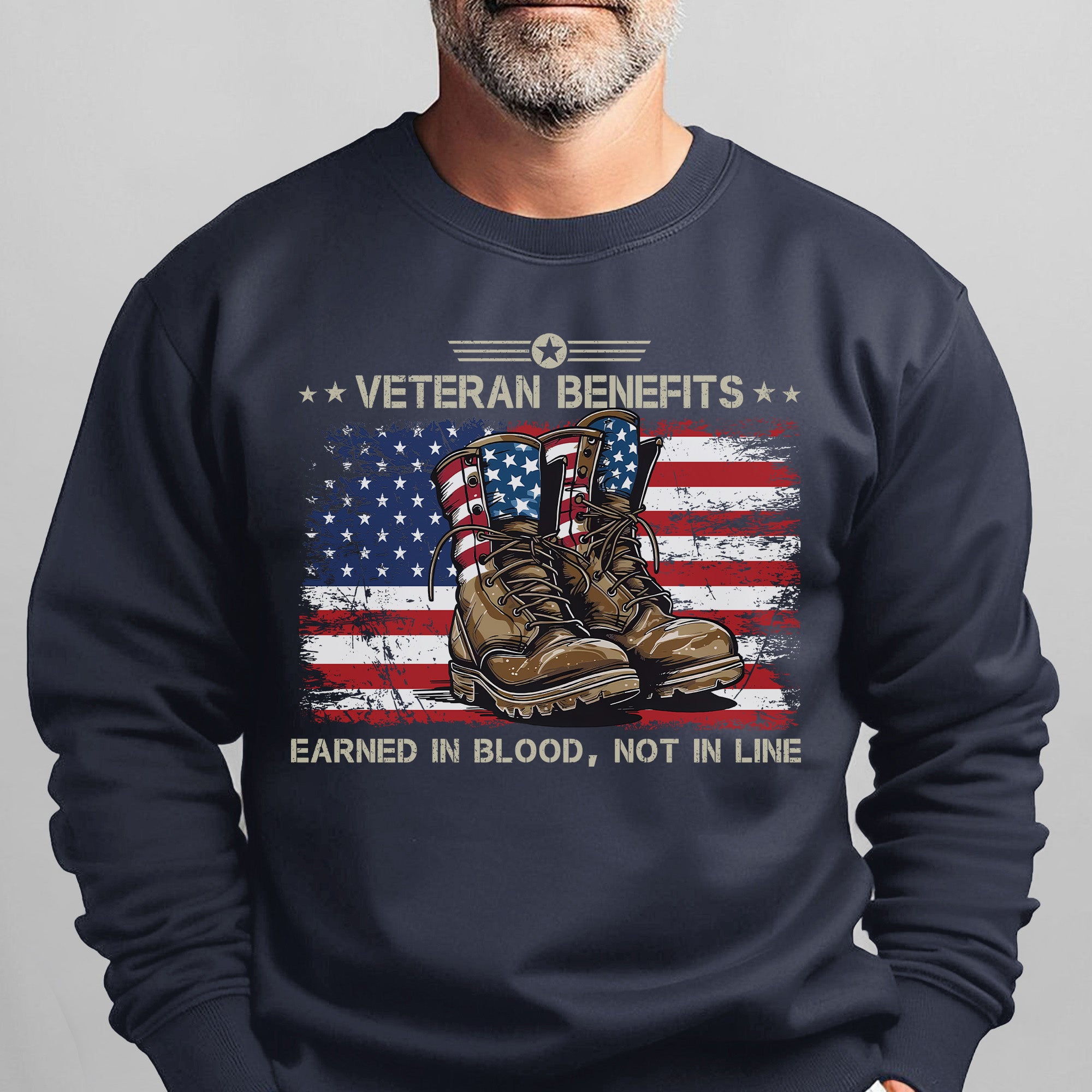 Veteran Benefits Earned in Blood Not in Sweatshirt