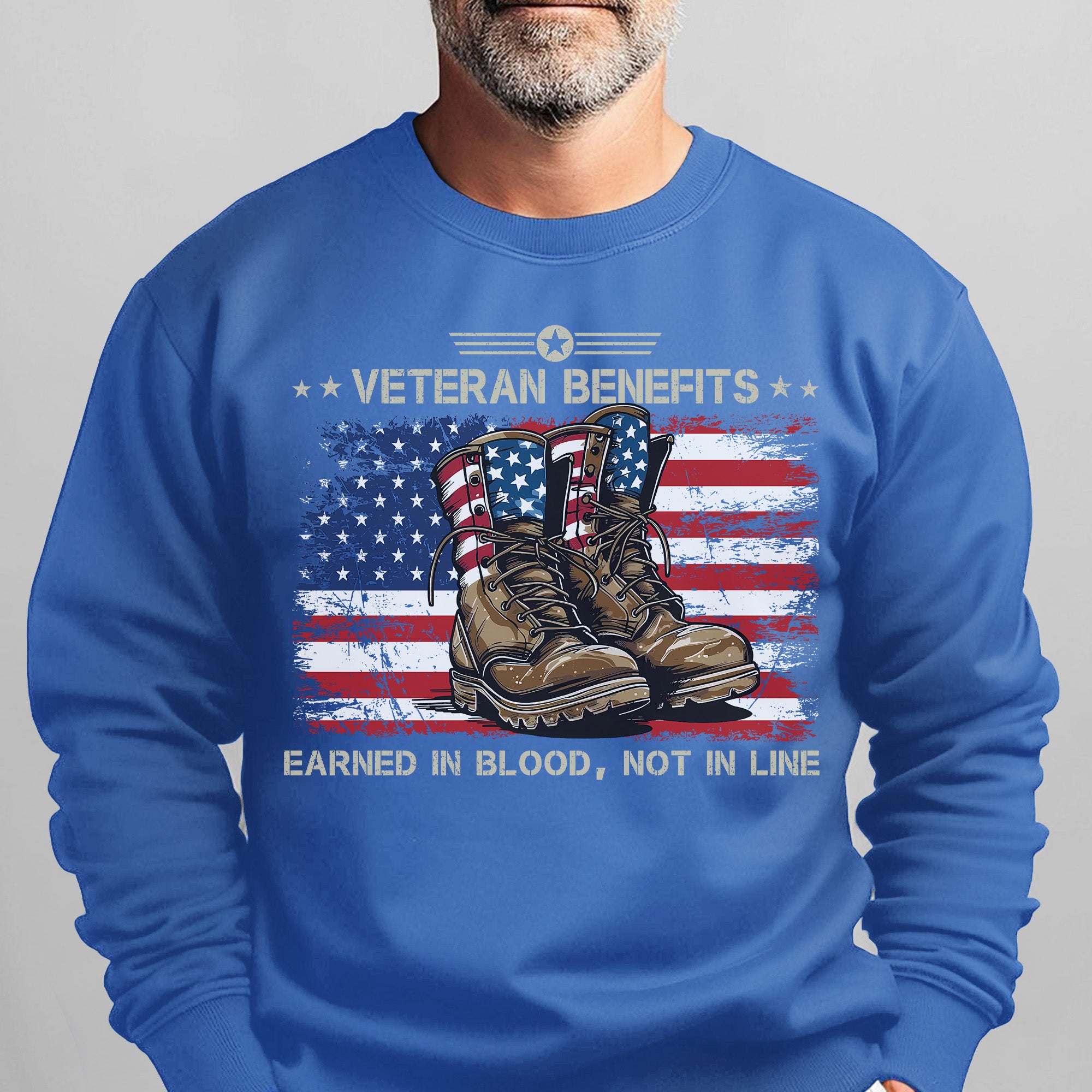 Veteran Benefits Earned in Blood Not in Sweatshirt