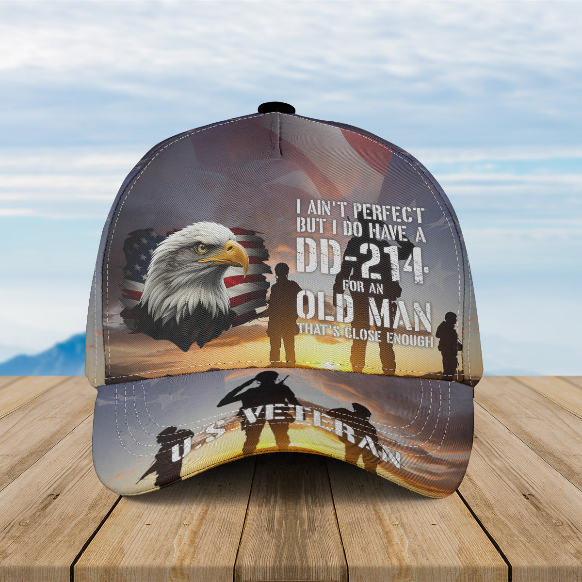 Veteran Pride DD214 All-over Print Baseball Cap