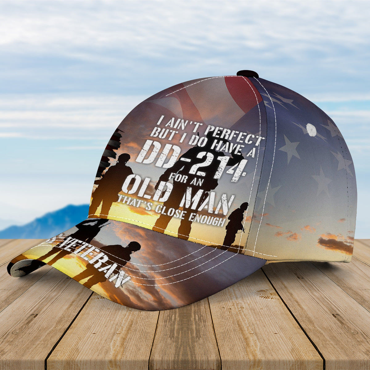 Veteran Pride DD214 All-over Print Baseball Cap