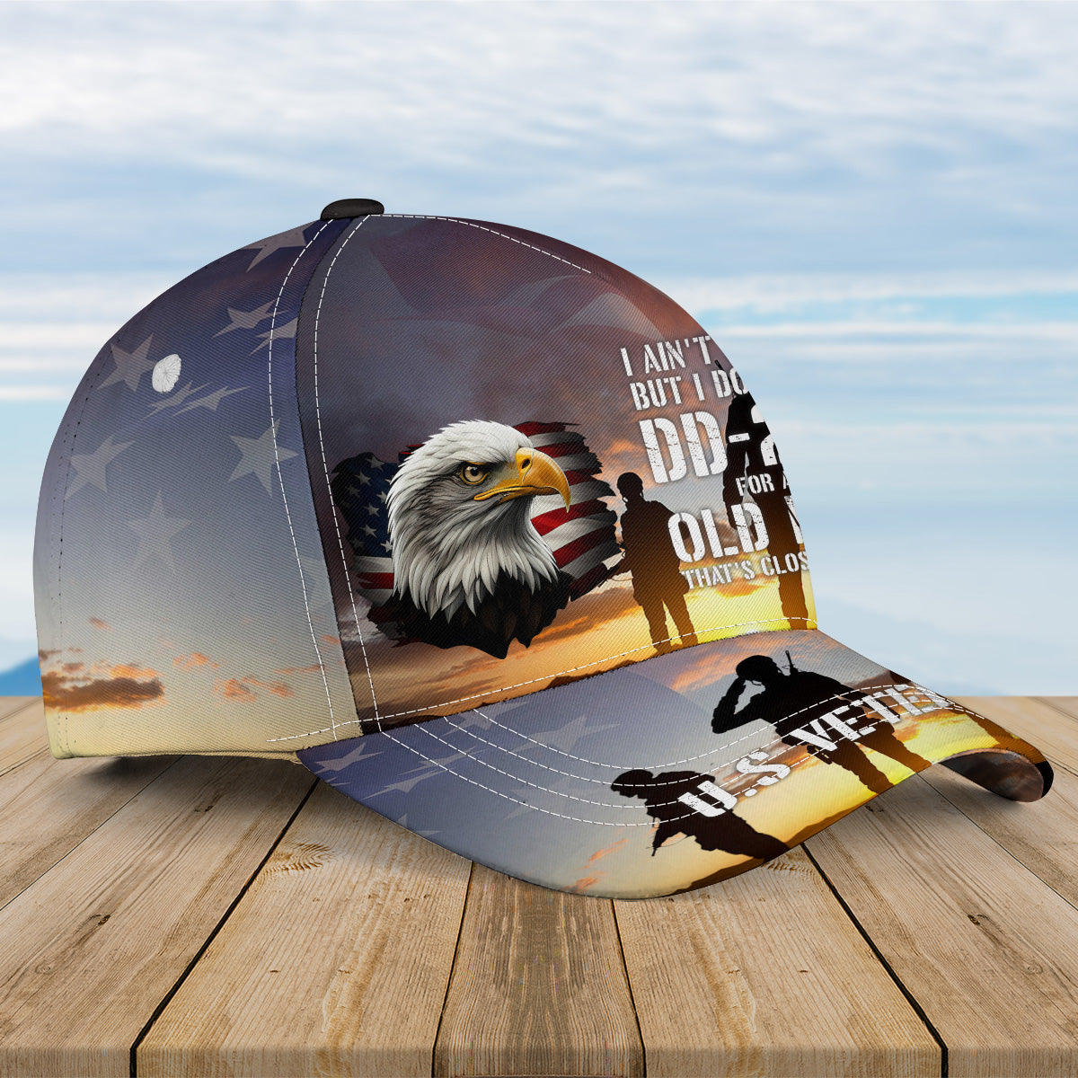 Veteran Pride DD214 All-over Print Baseball Cap