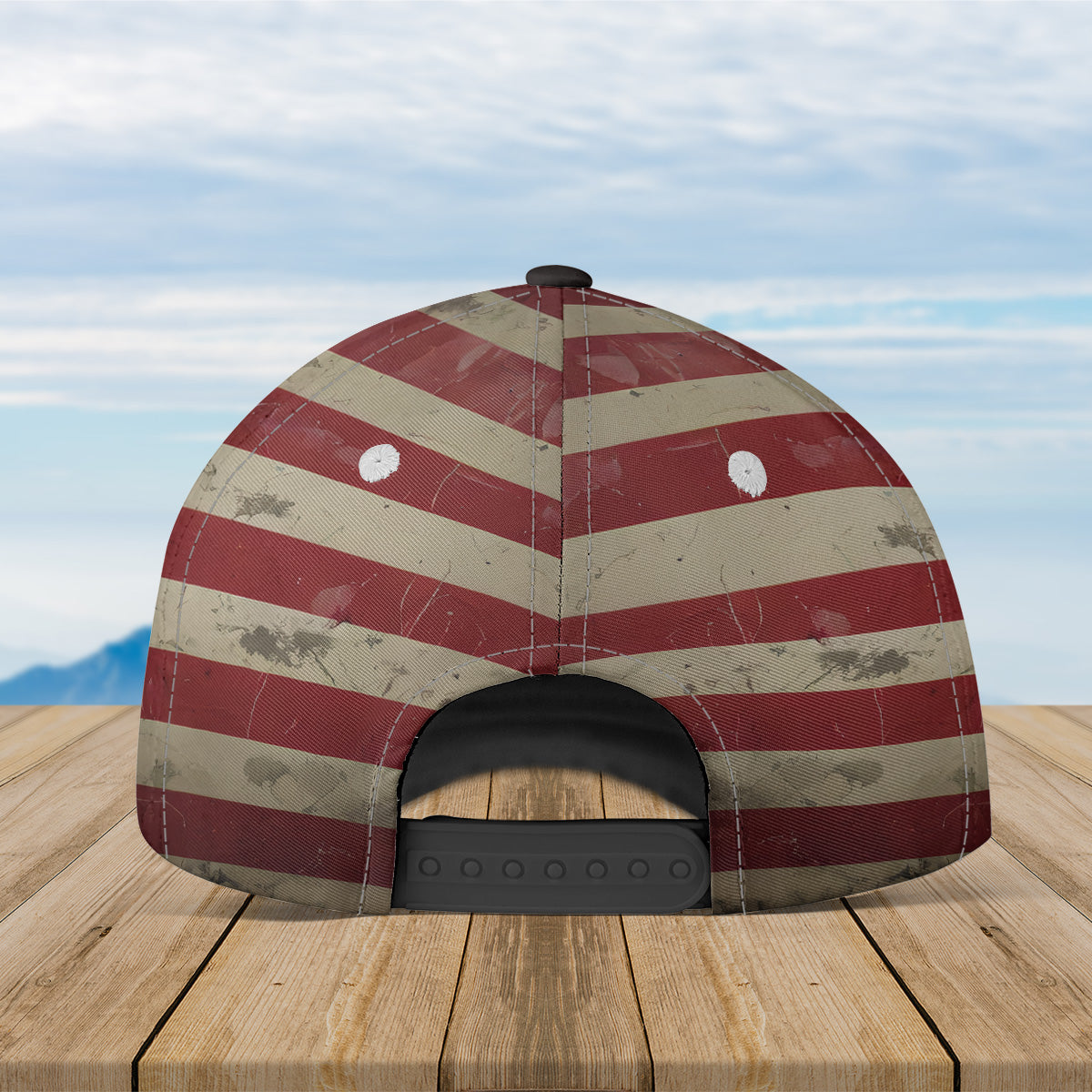 Thank a Vet Love Freedom All-Over Print Baseball Cap