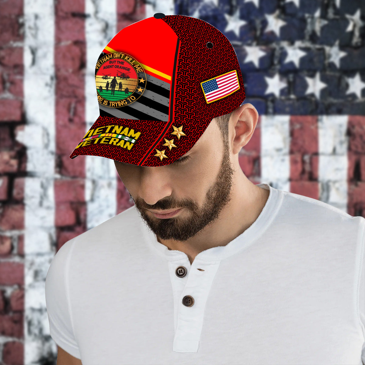 Agent Orange Fighter All-over Print Baseball Cap