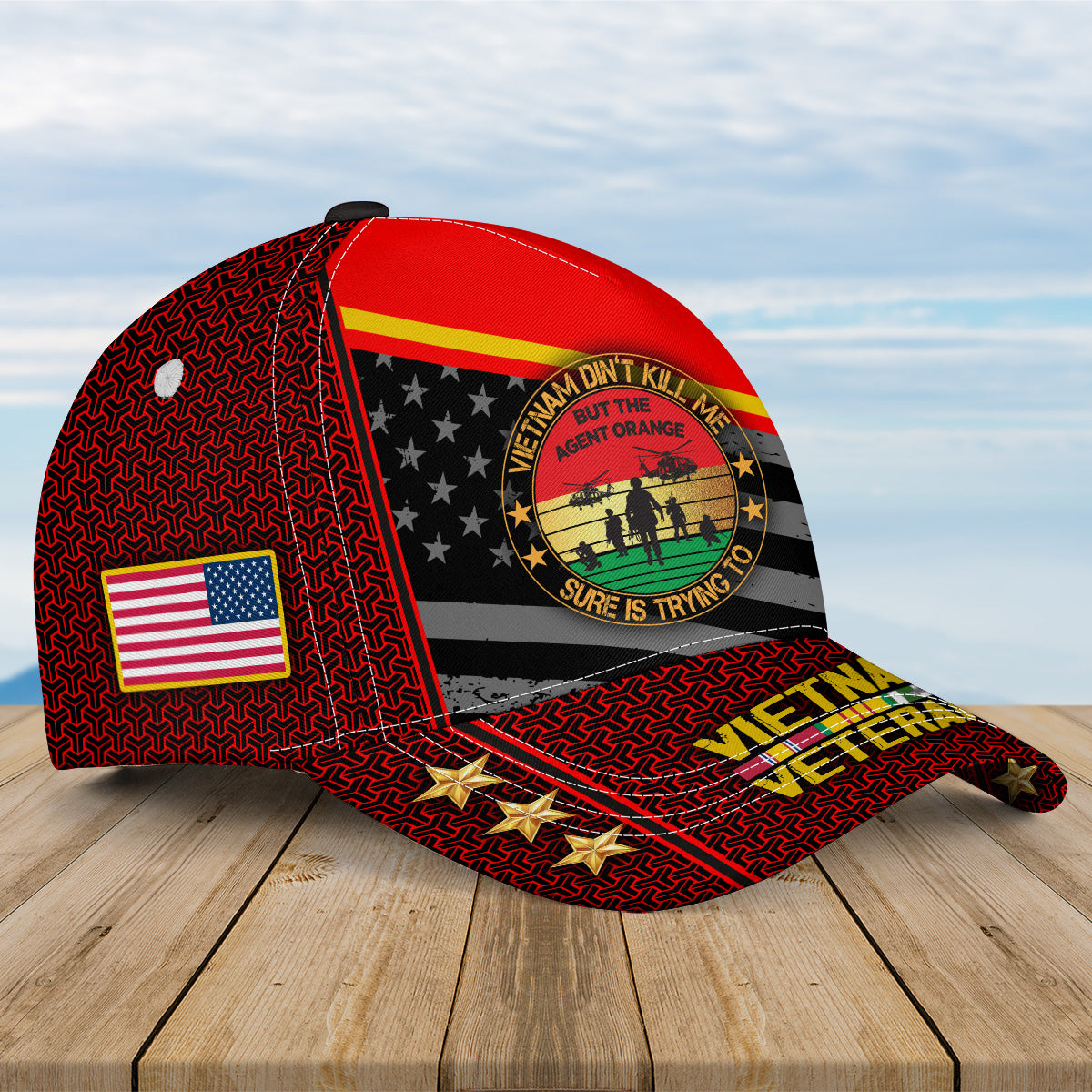 Agent Orange Fighter All-over Print Baseball Cap