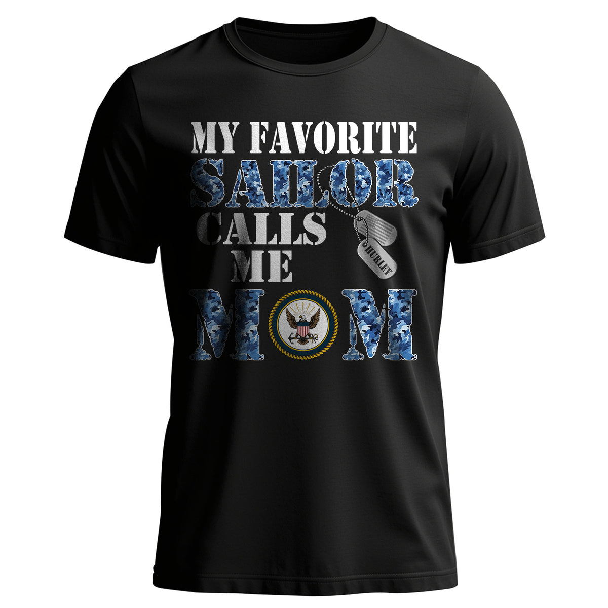 My Favorite Sailor Calls Me Personalized T-Shirt Main image