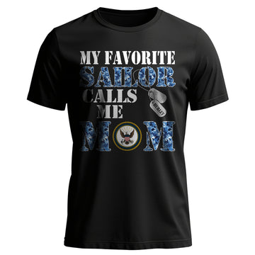My Favorite Sailor Calls Me Personalized T-Shirt
