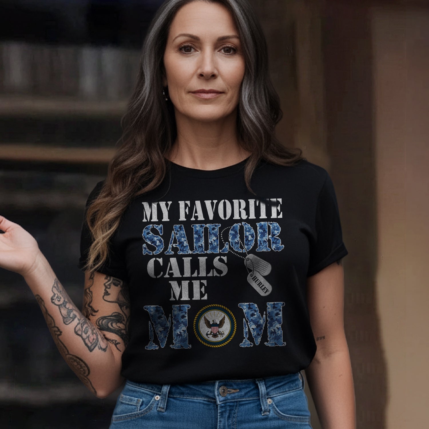 My Favorite Sailor Calls Me Personalized T-Shirt