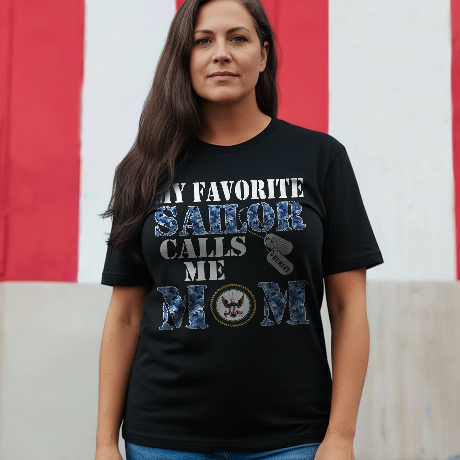 My Favorite Sailor Calls Me Personalized T-Shirt