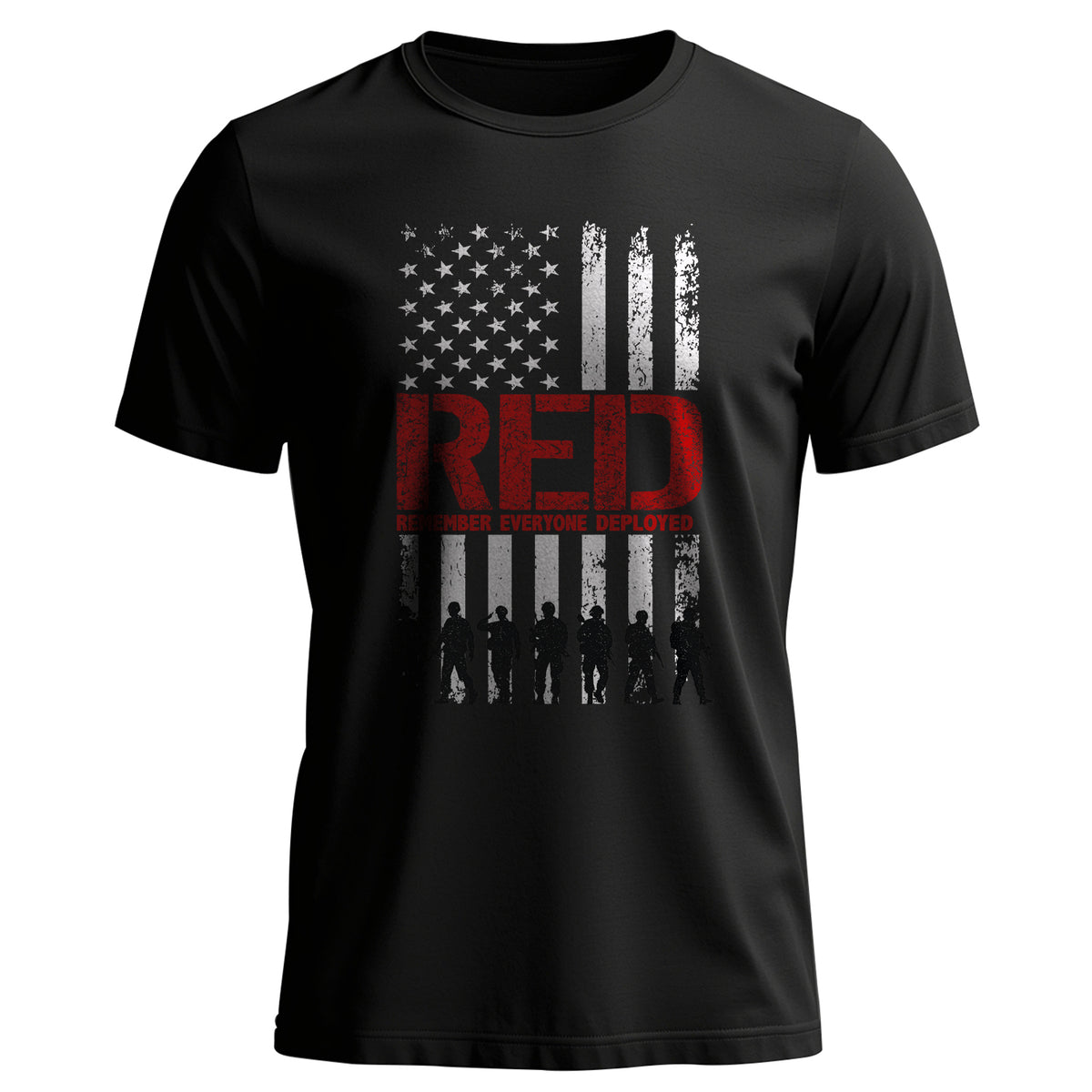 RED Remember Everyone Personalized T-Shirt