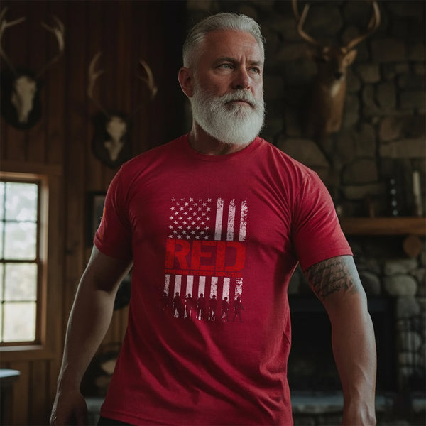 RED Remember Everyone Deployed Personalized T-Shirt