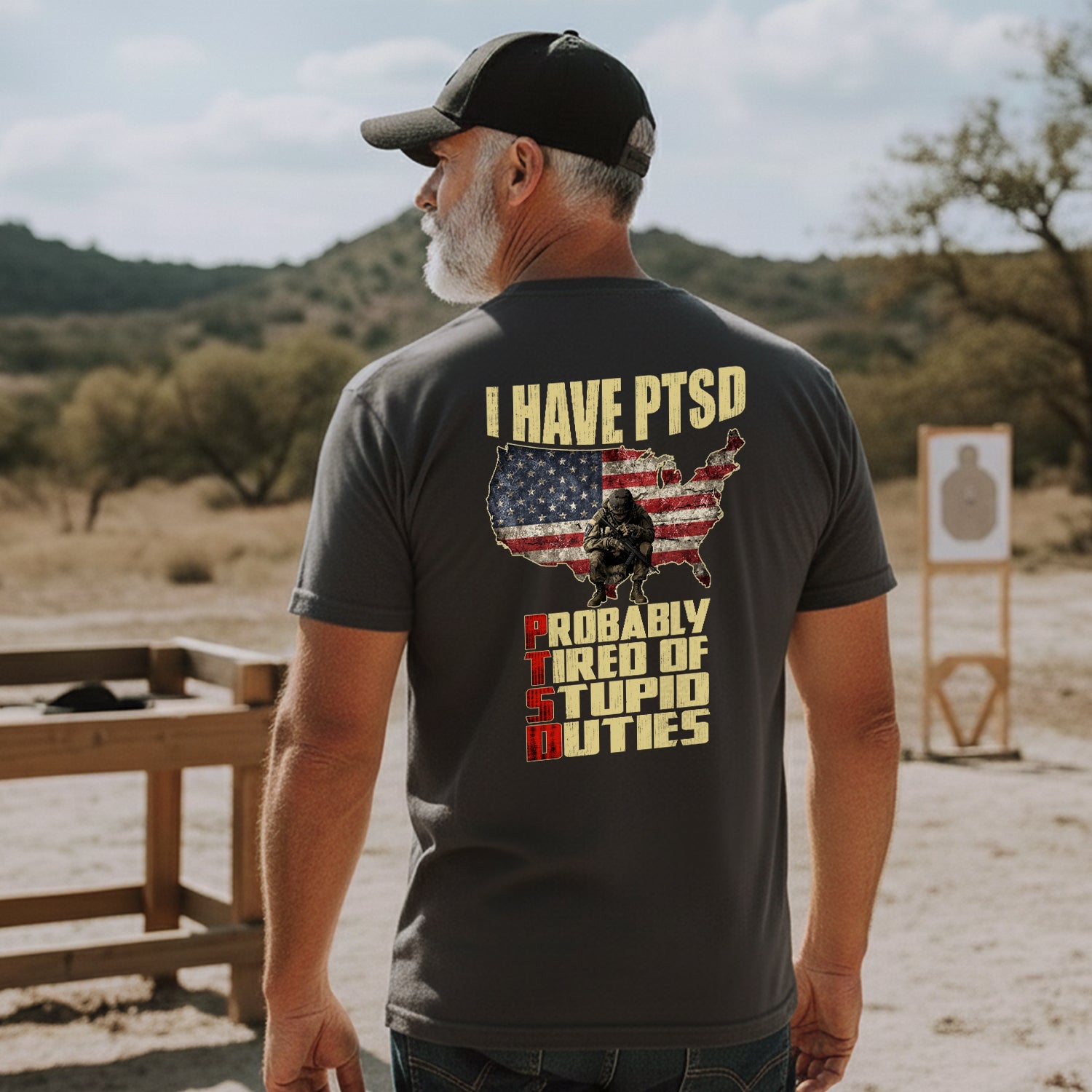 I Have PTSD Probably Tired of Stupid T-Shirt