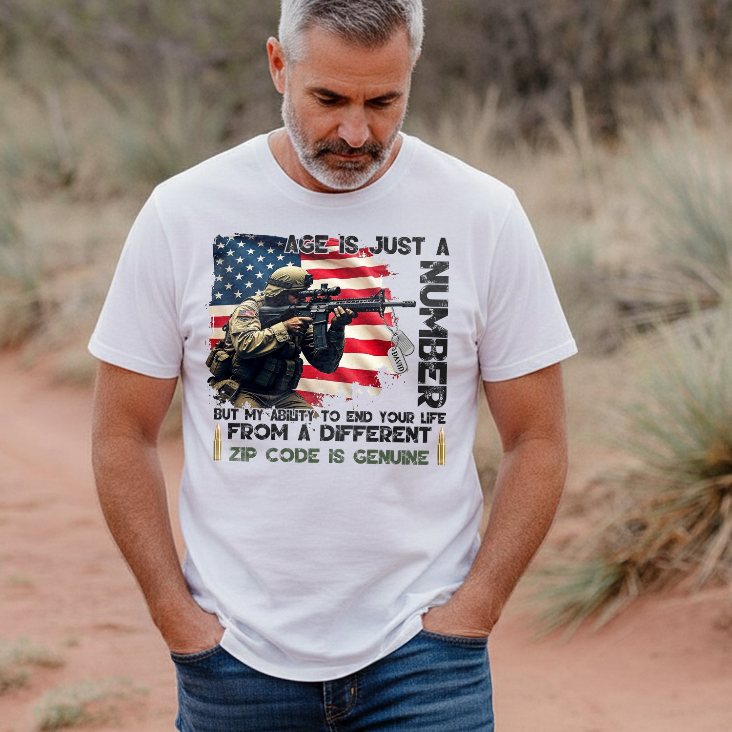 Age Is Just a Number My Personalized T-Shirt