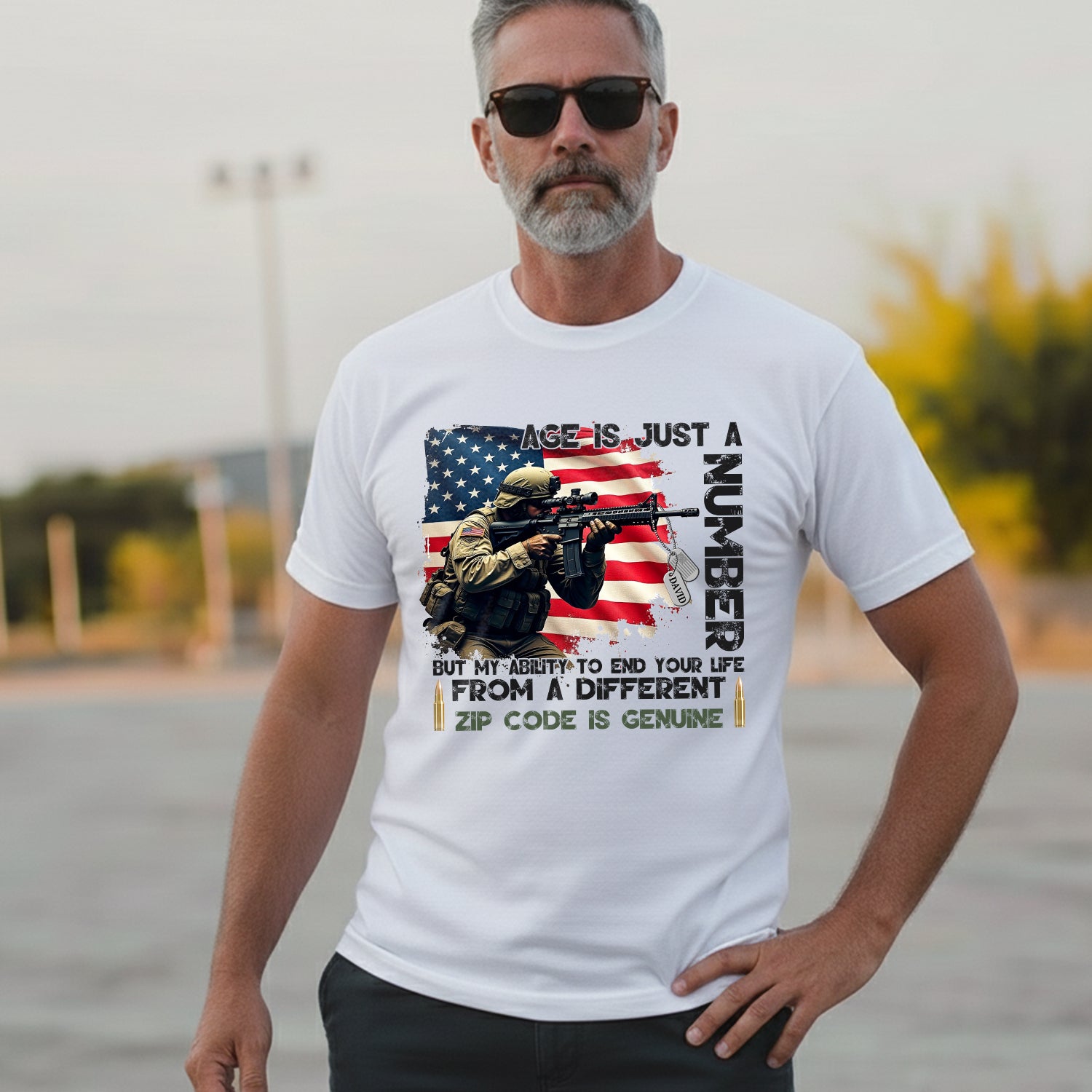 Age Is Just a Number My Personalized T-Shirt