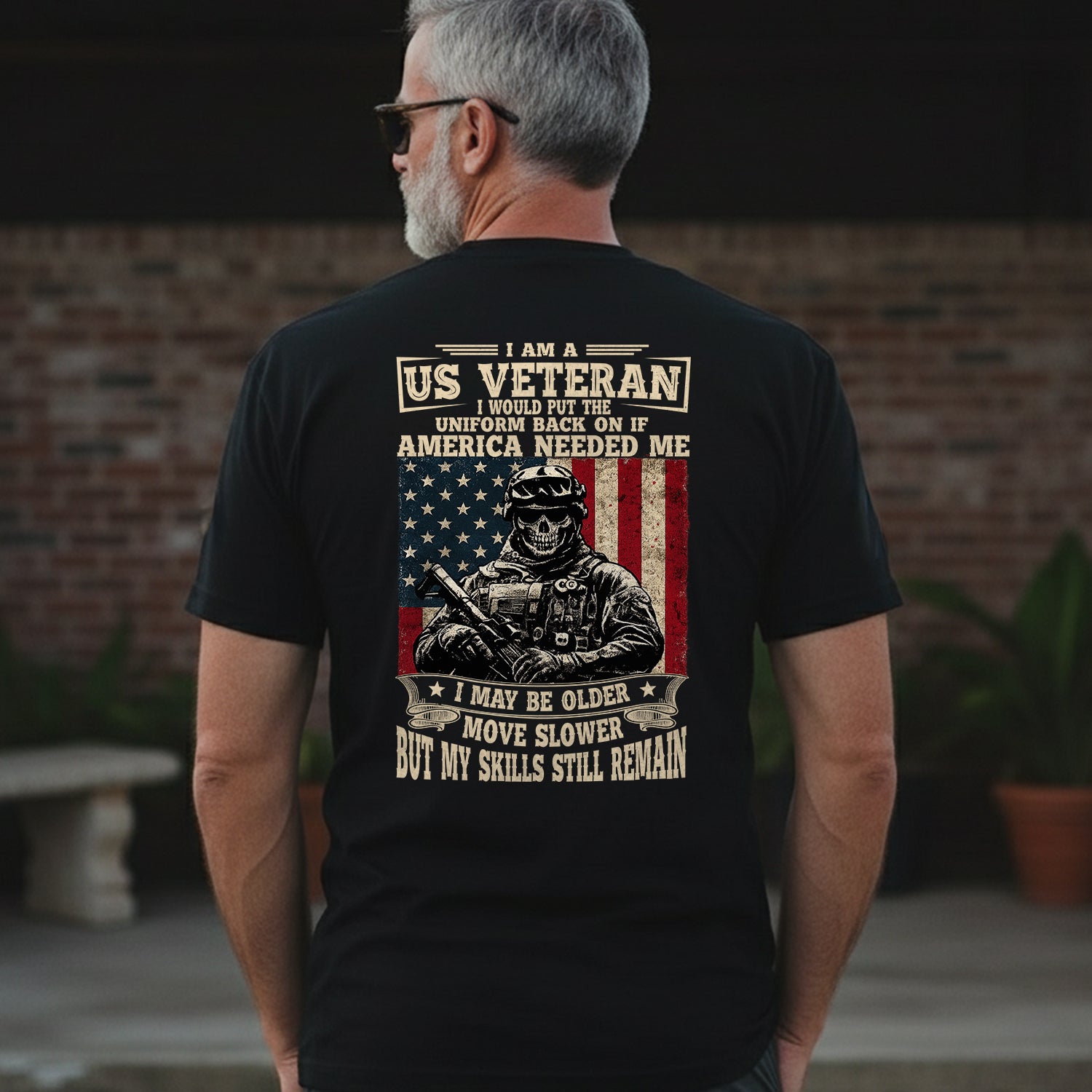 I Am a US Veteran I’d Wear Personalized T-Shirt