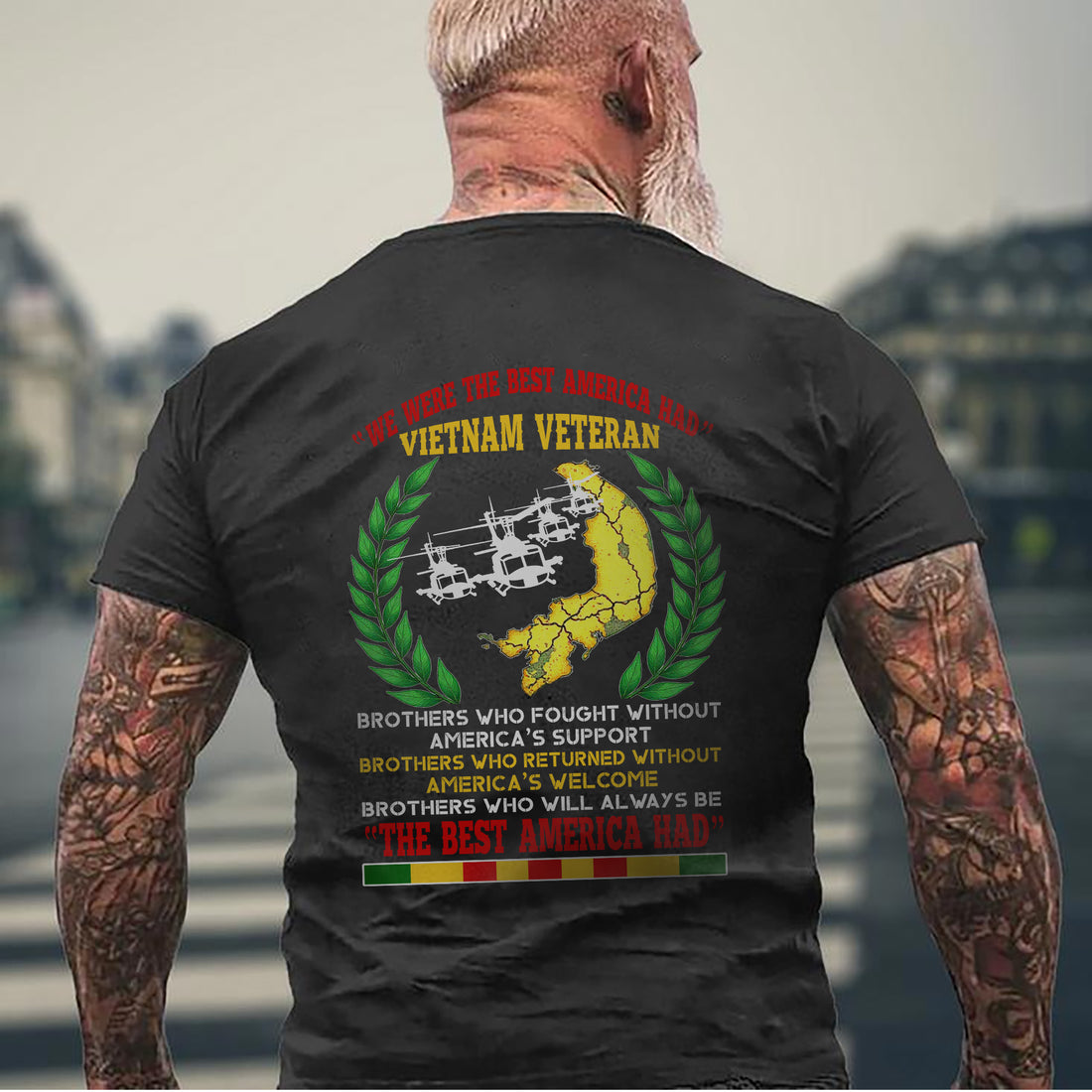 Vietnam Veteran Brothers Who Fought Without Support US Military Still the Best America Had T-Shirt