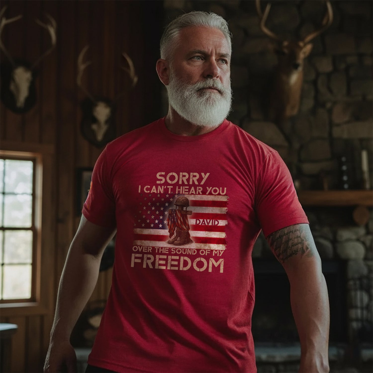 Sorry I Can’t Hear You Over My Freedom T-Shirt Secondary image