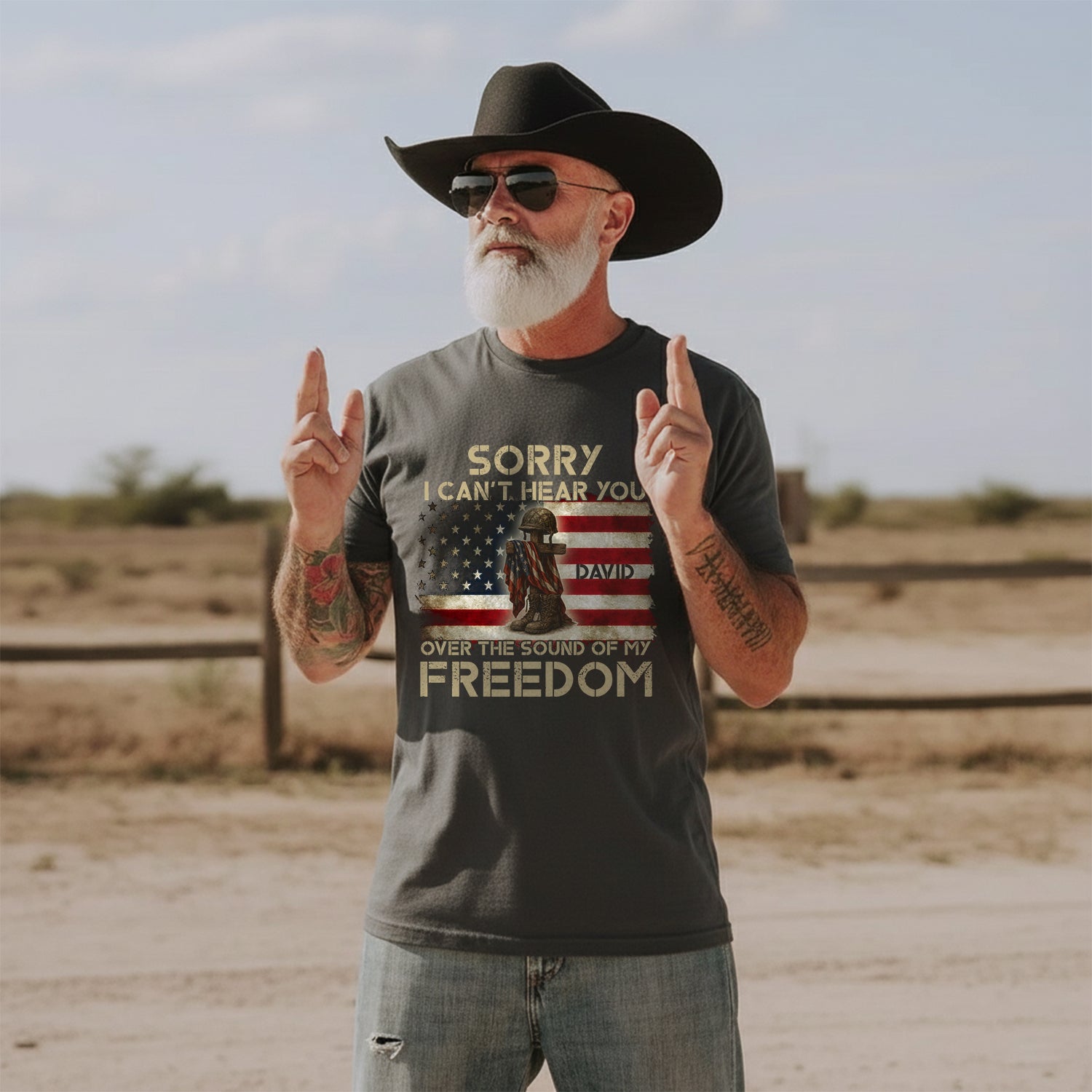 Sorry I Can’t Hear You Over My Freedom T-Shirt