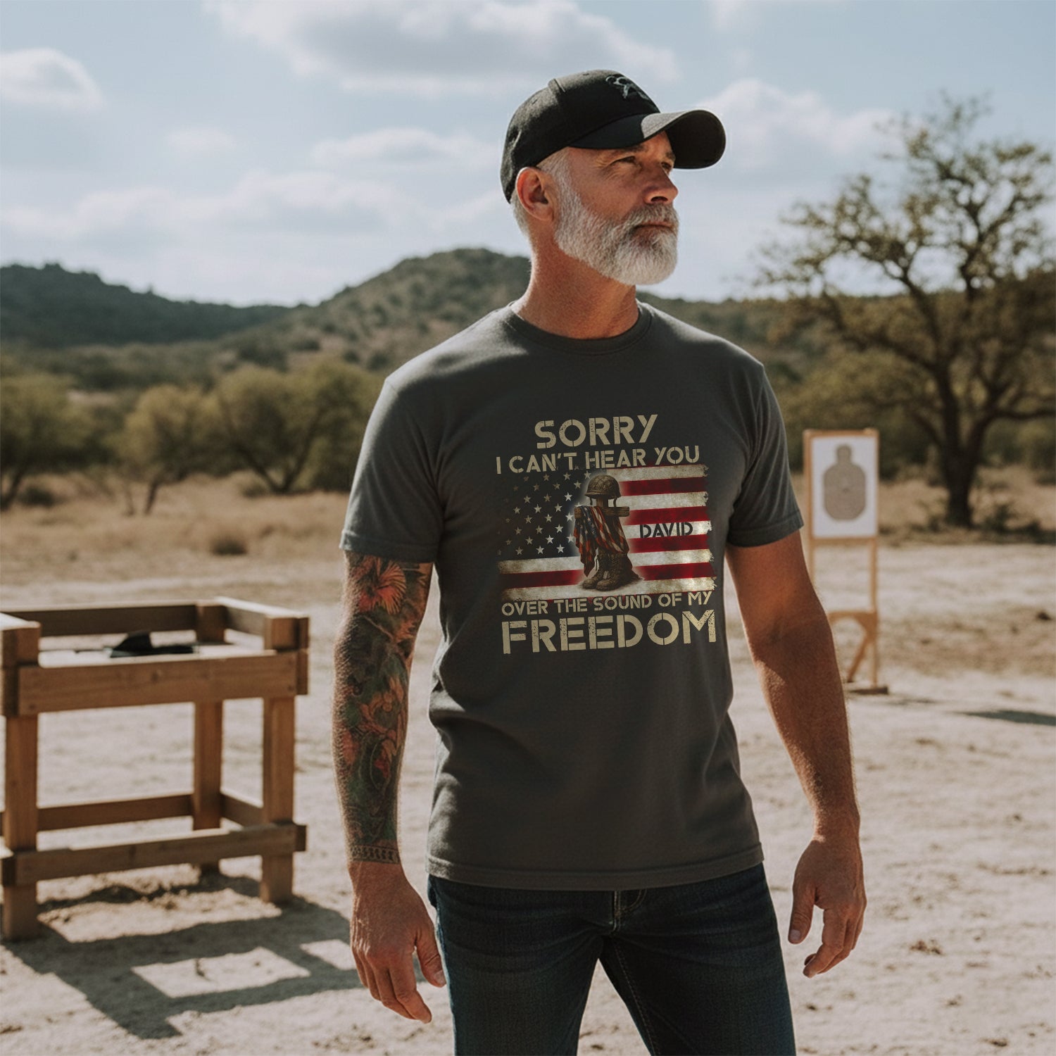 Sorry I Can’t Hear You Over My Freedom T-Shirt