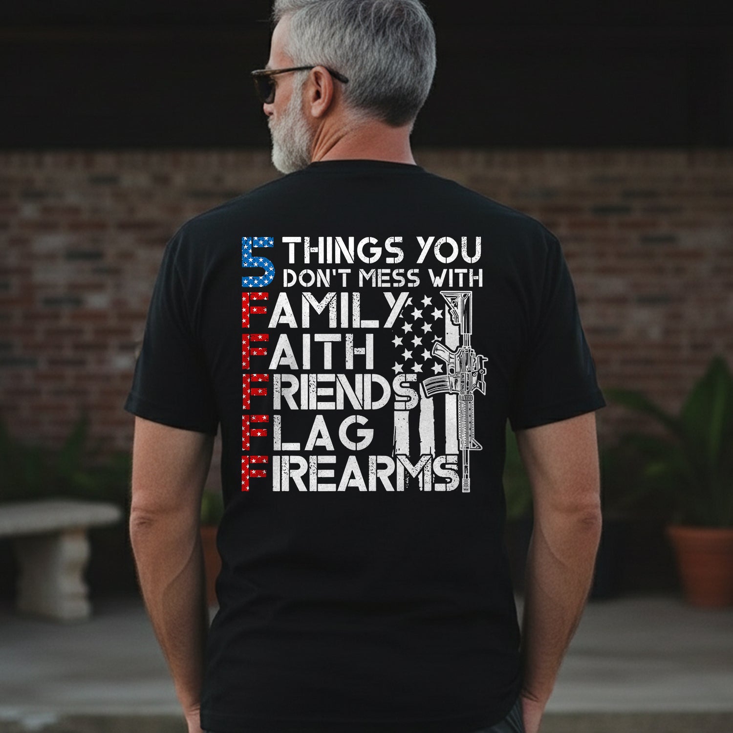 5 Things You Don’t Mess With Family Faith T-Shirt