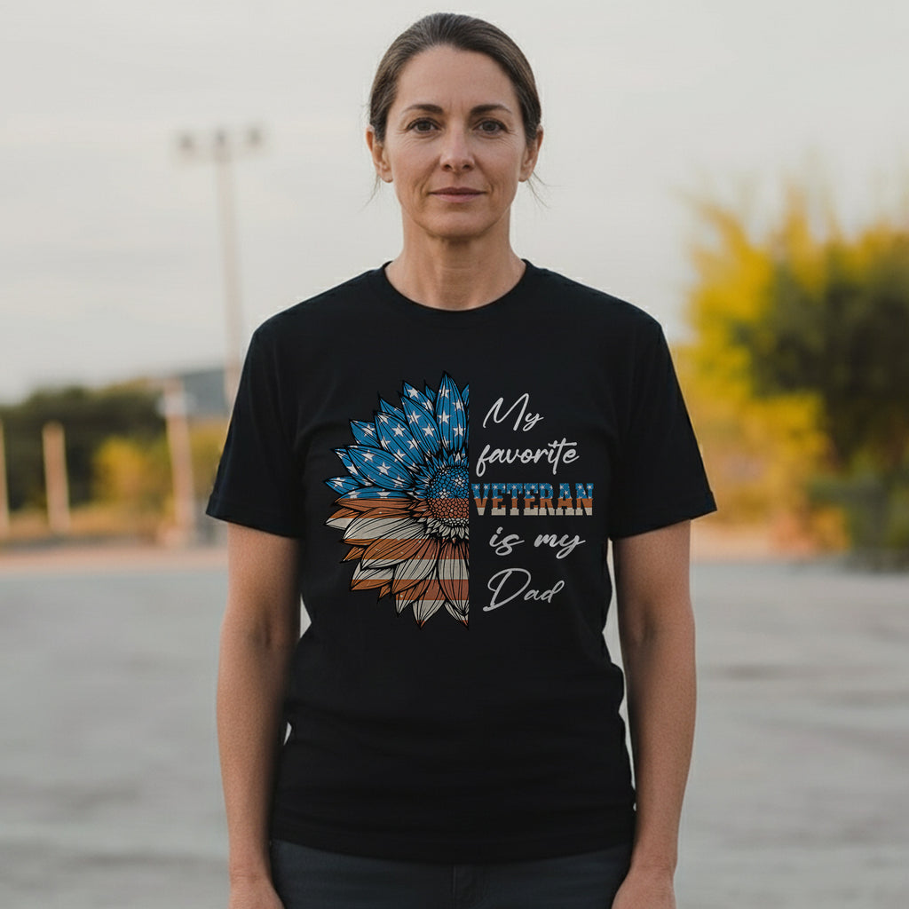 My Favorite Veteran Is My Dad T-Shirt