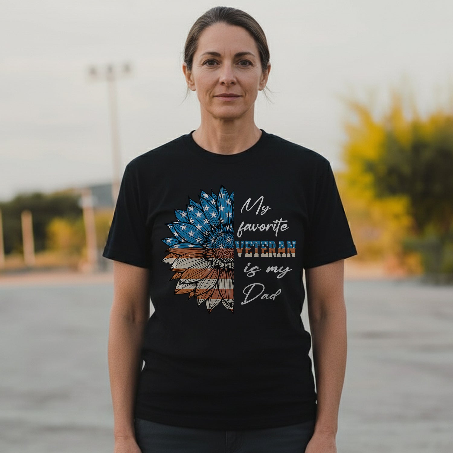 My Favorite Veteran Is My Dad Proud US T-Shirt