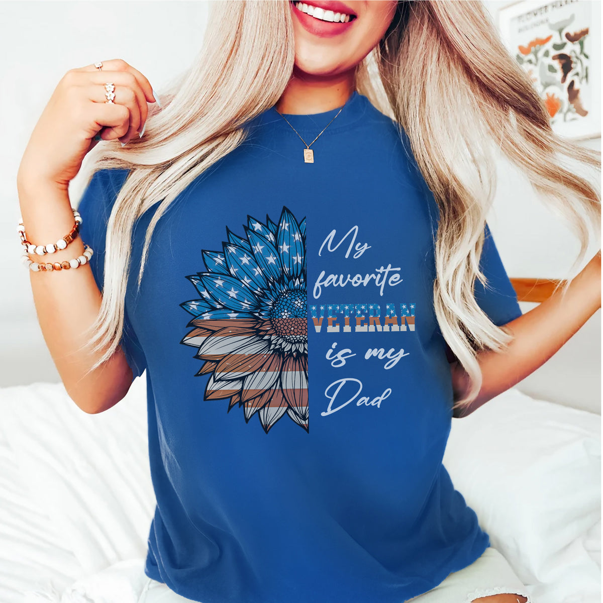 My Favorite Veteran Is My Dad T-Shirt