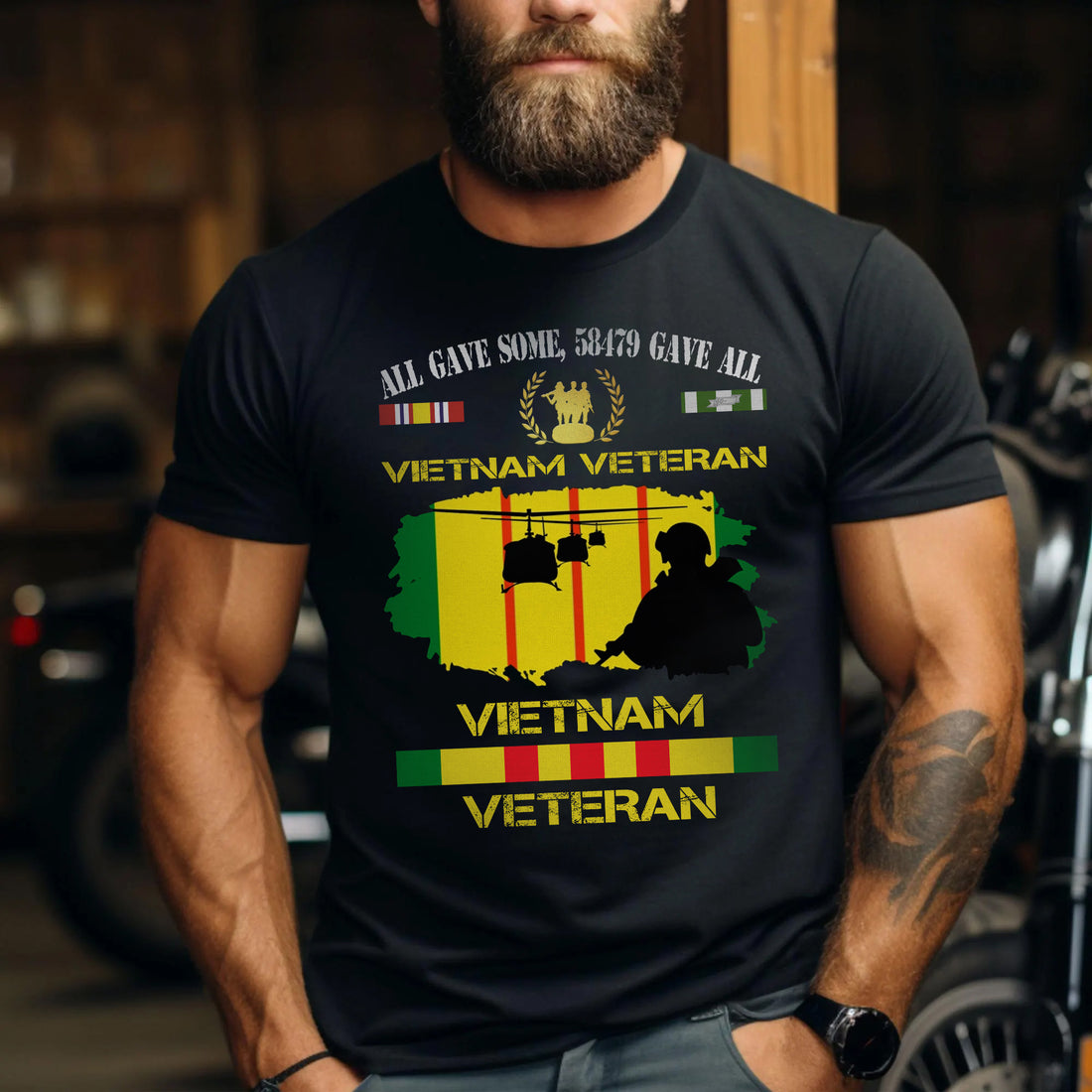 Some Came Home 58479 Never Did Vietnam Veteran US Military Honoring Service and Sacrifice T-Shirt