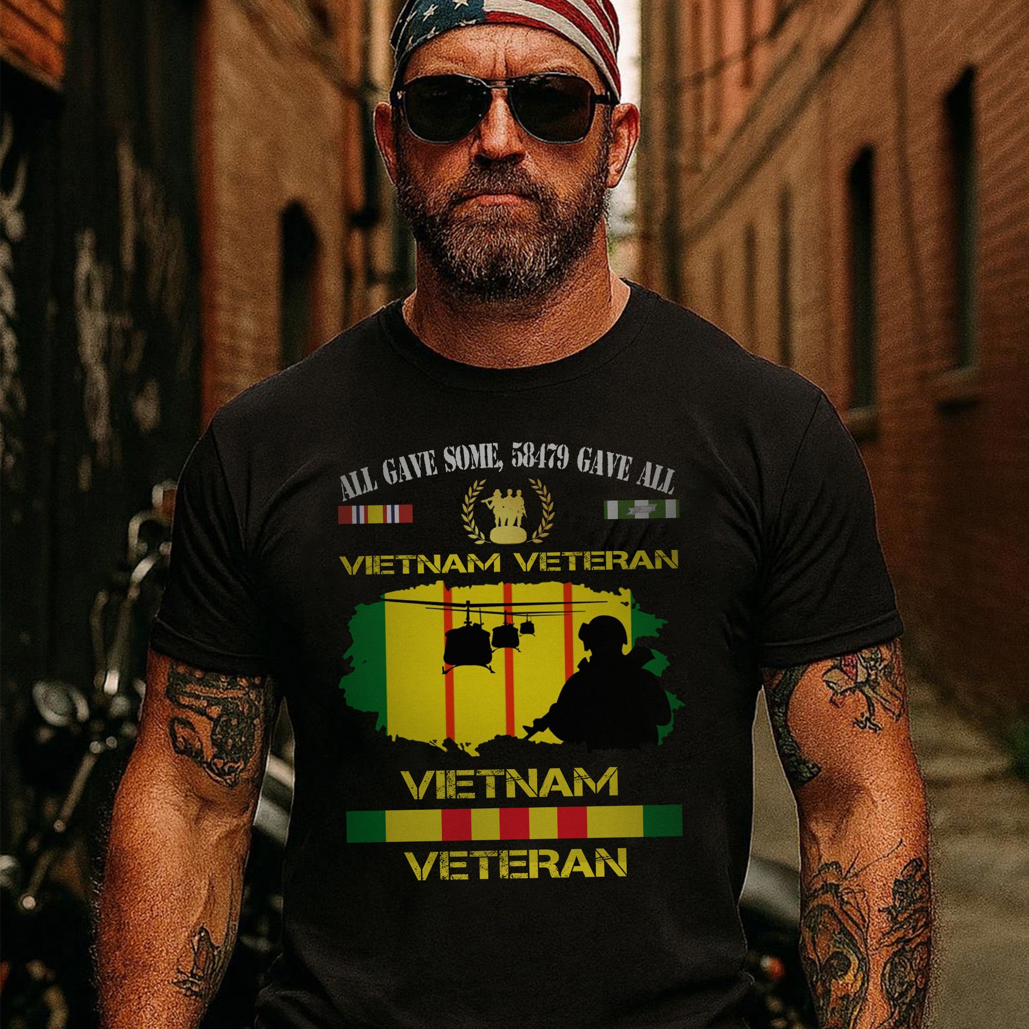 Some Came Home 58479 Never Did Vietnam Veteran US Military Honoring Service and Sacrifice T-Shirt