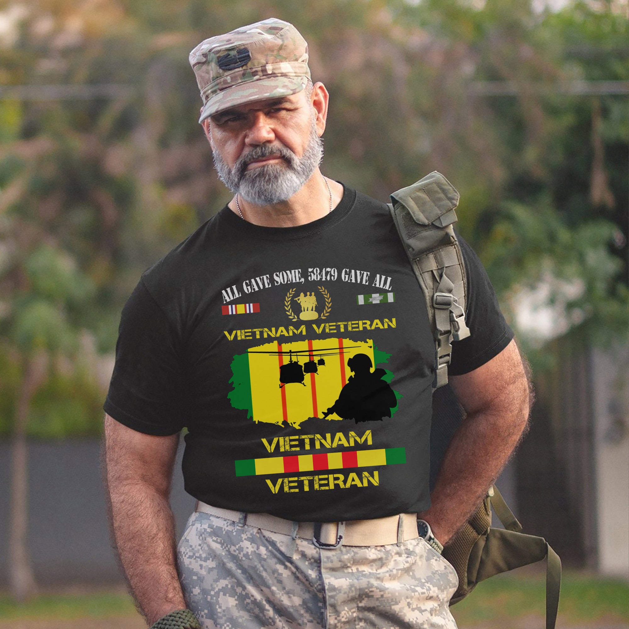 Some Came Home 58479 Never Did Vietnam Veteran US Military Honoring Service and Sacrifice T-Shirt