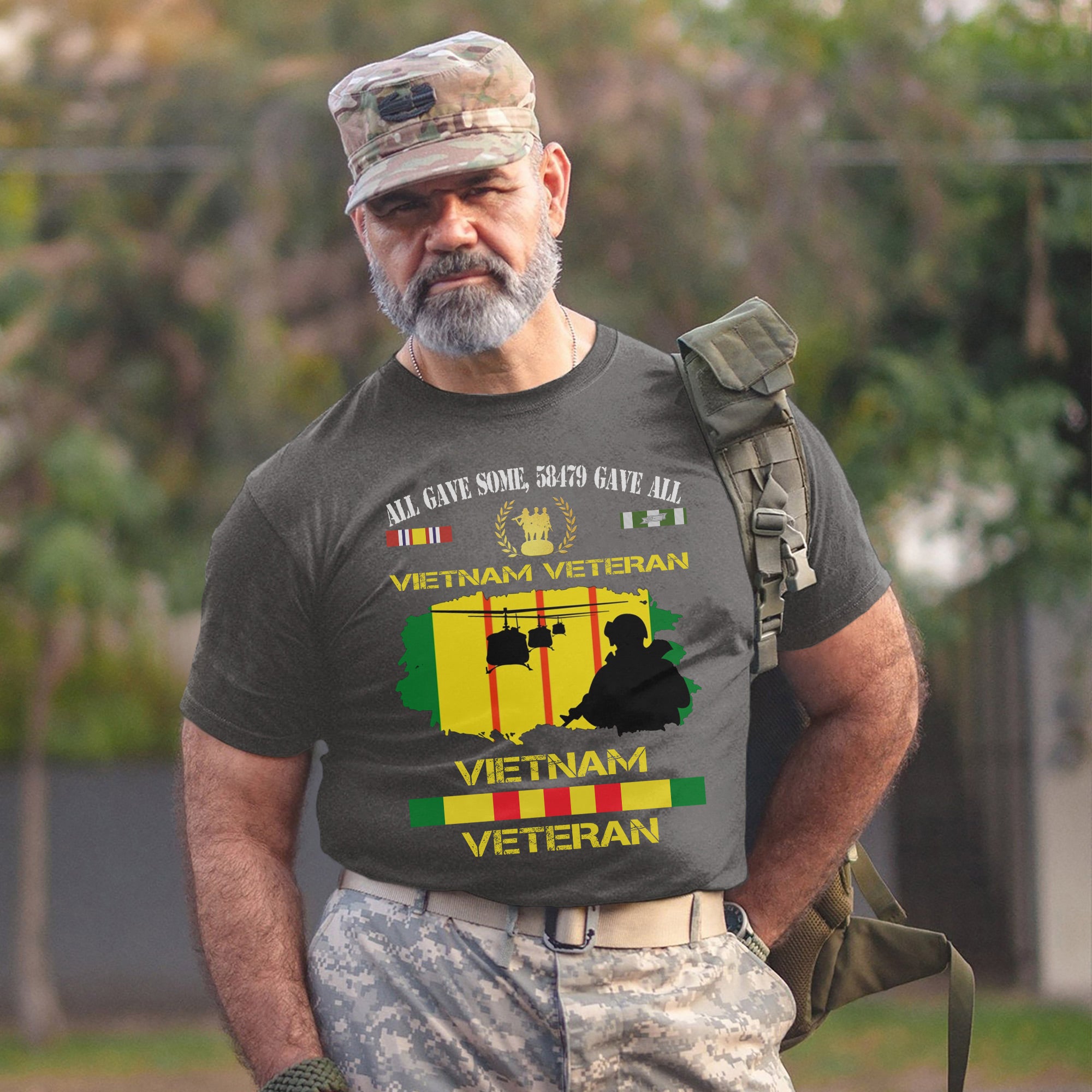 Some Came Home 58479 Never Did Vietnam Veteran US Military Honoring Service and Sacrifice T-Shirt
