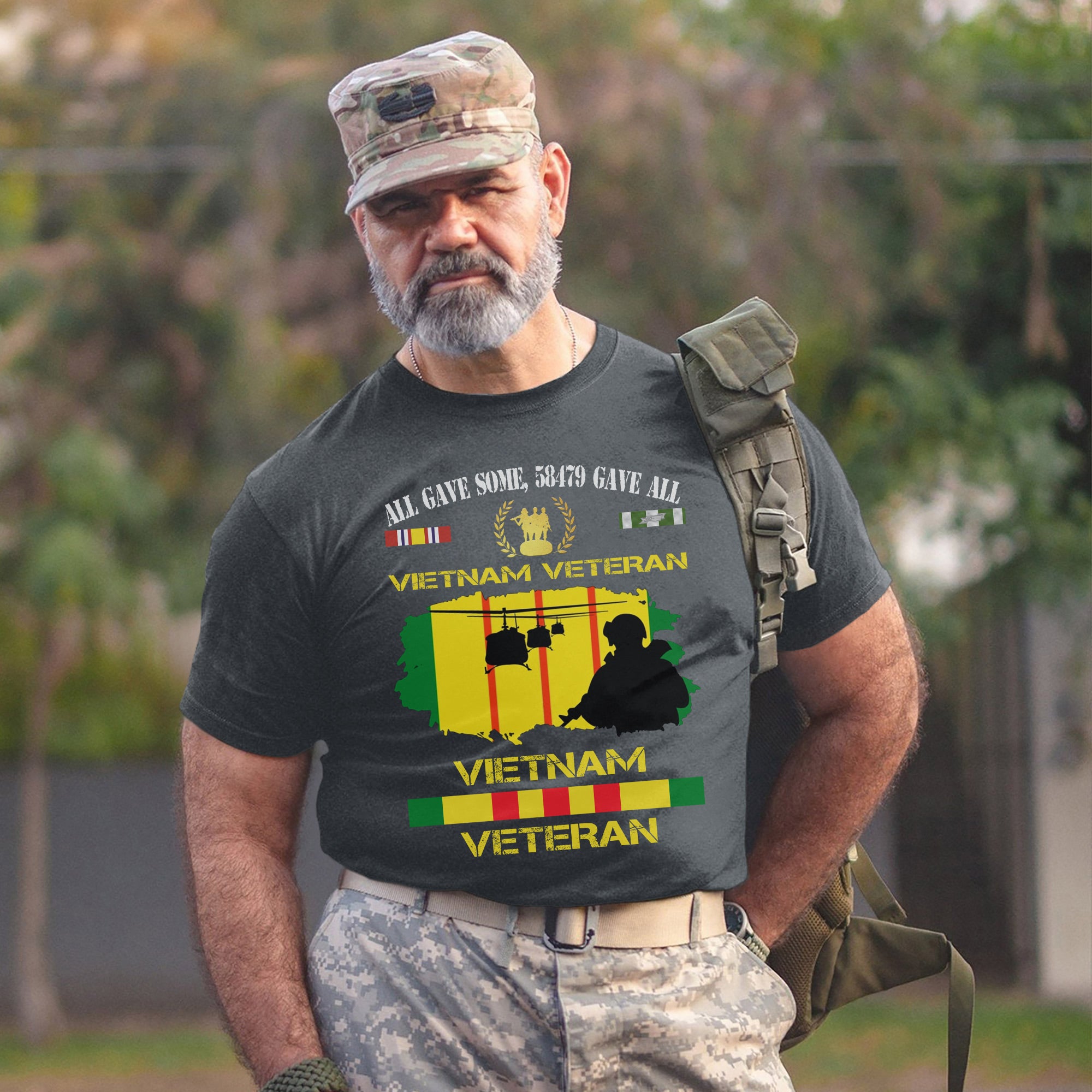 Some Came Home 58479 Never Did Vietnam Veteran US Military Honoring Service and Sacrifice T-Shirt