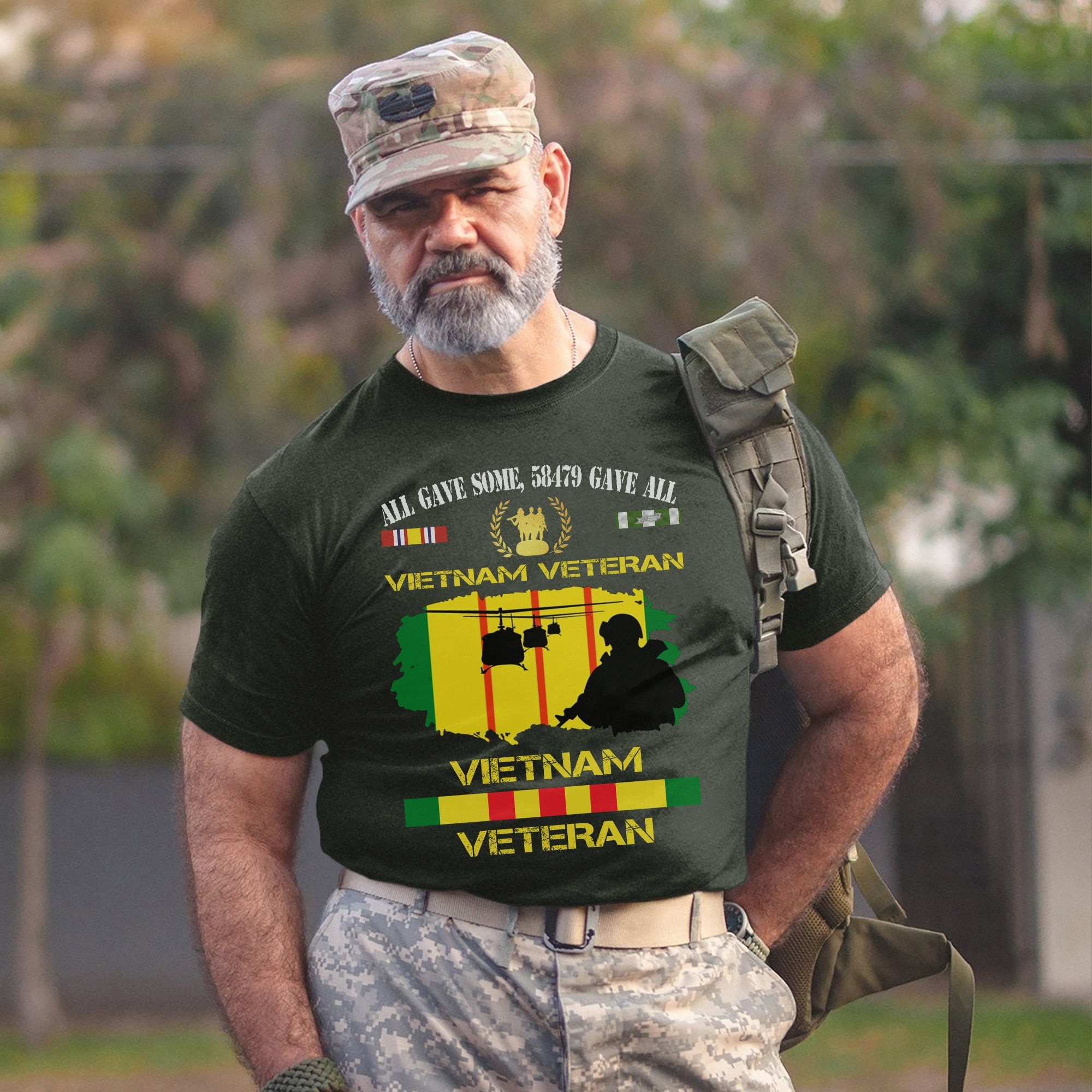Some Came Home 58479 Never Did Vietnam Veteran US Military Honoring Service and Sacrifice T-Shirt