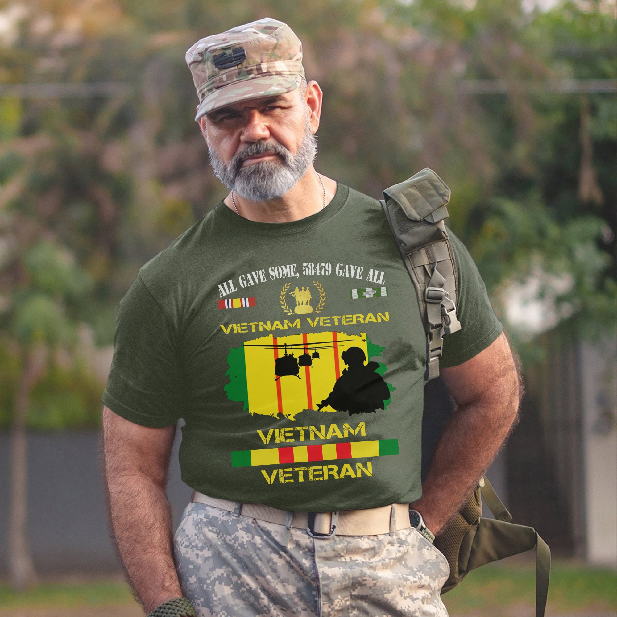 Some Came Home 58479 Never Did Vietnam Veteran US Military Honoring Service and Sacrifice T-Shirt