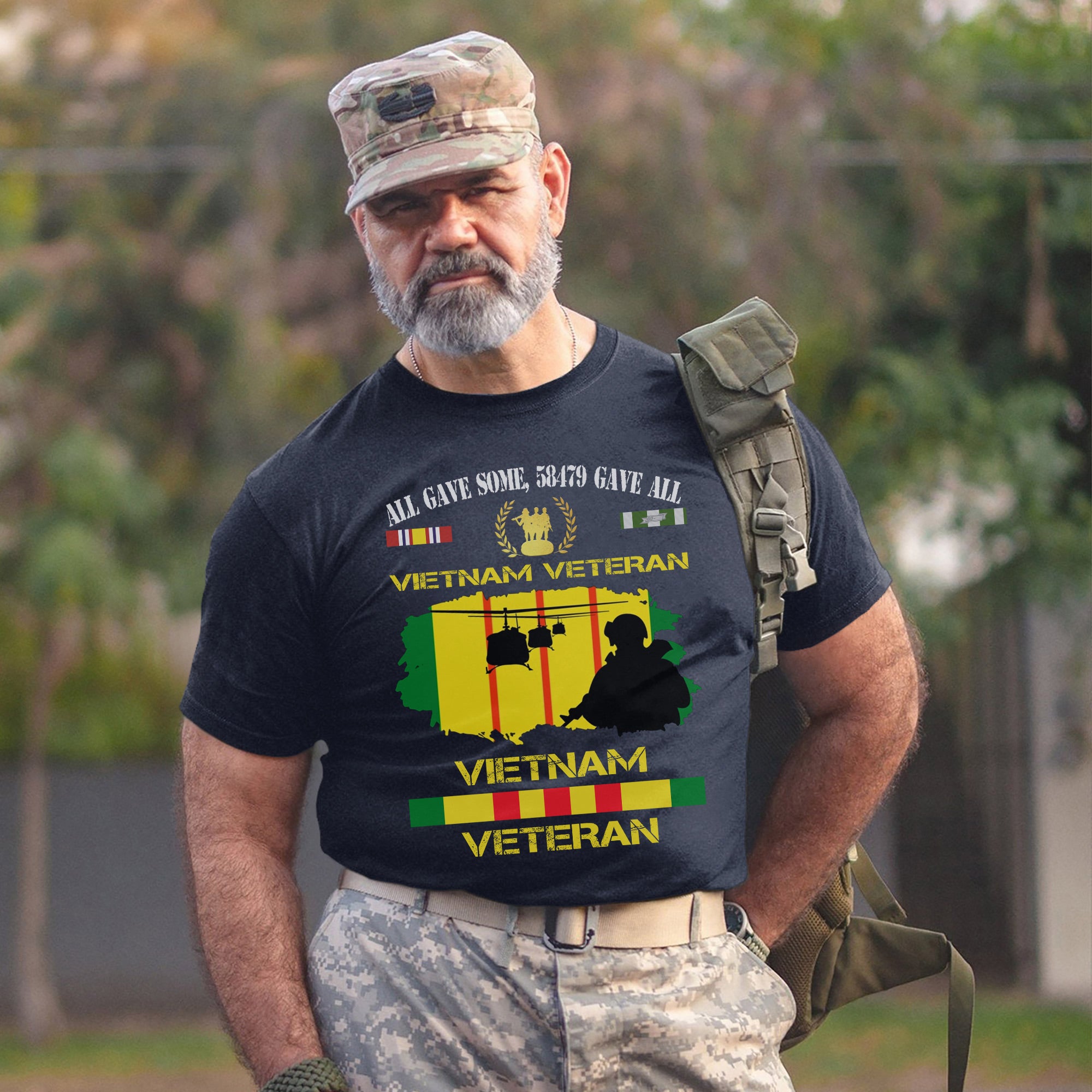 Some Came Home 58479 Never Did Vietnam Veteran US Military Honoring Service and Sacrifice T-Shirt