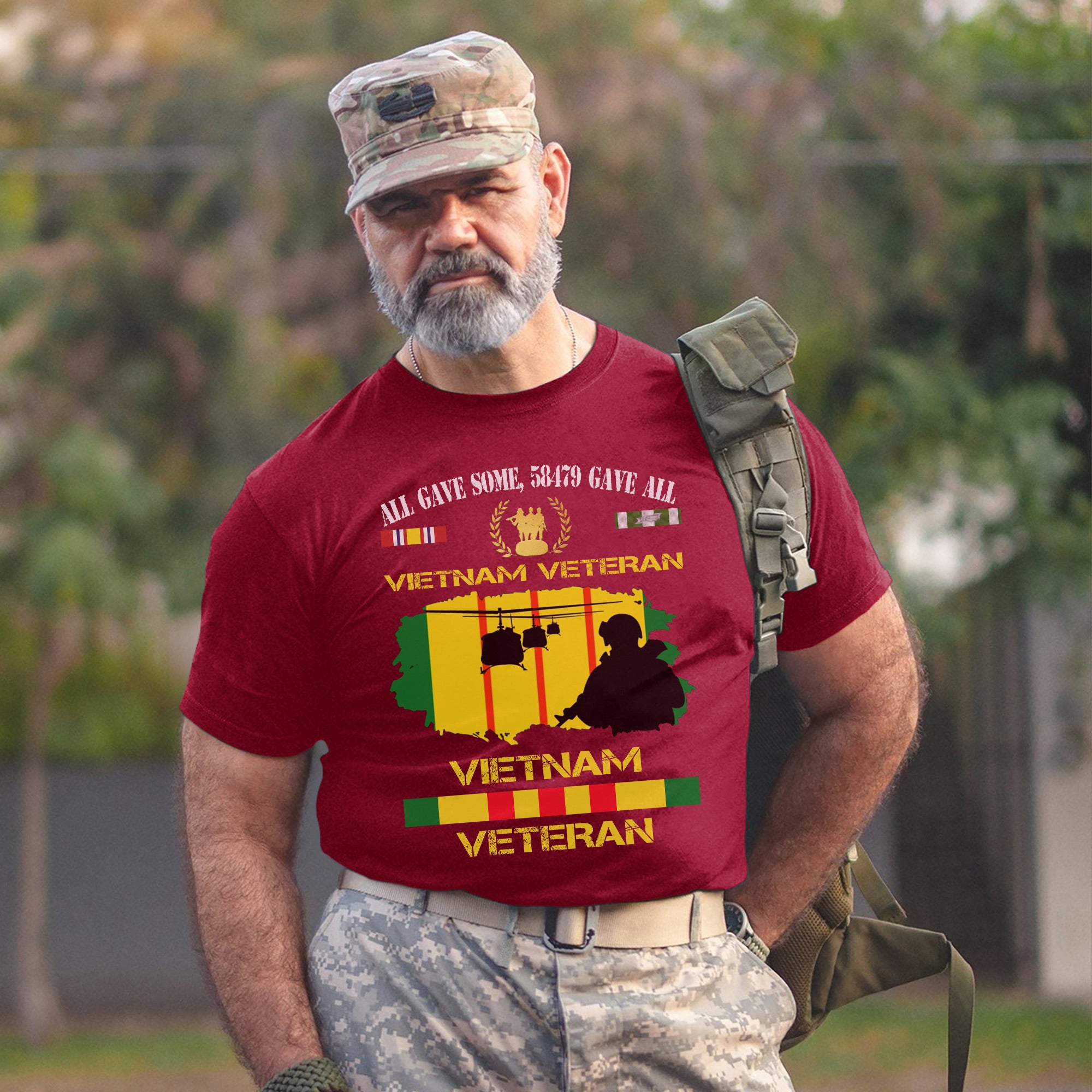 Some Came Home 58479 Never Did Vietnam Veteran US Military Honoring Service and Sacrifice T-Shirt