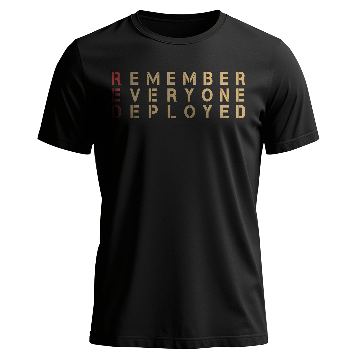 RED Until They All Come Home Remember T-Shirt