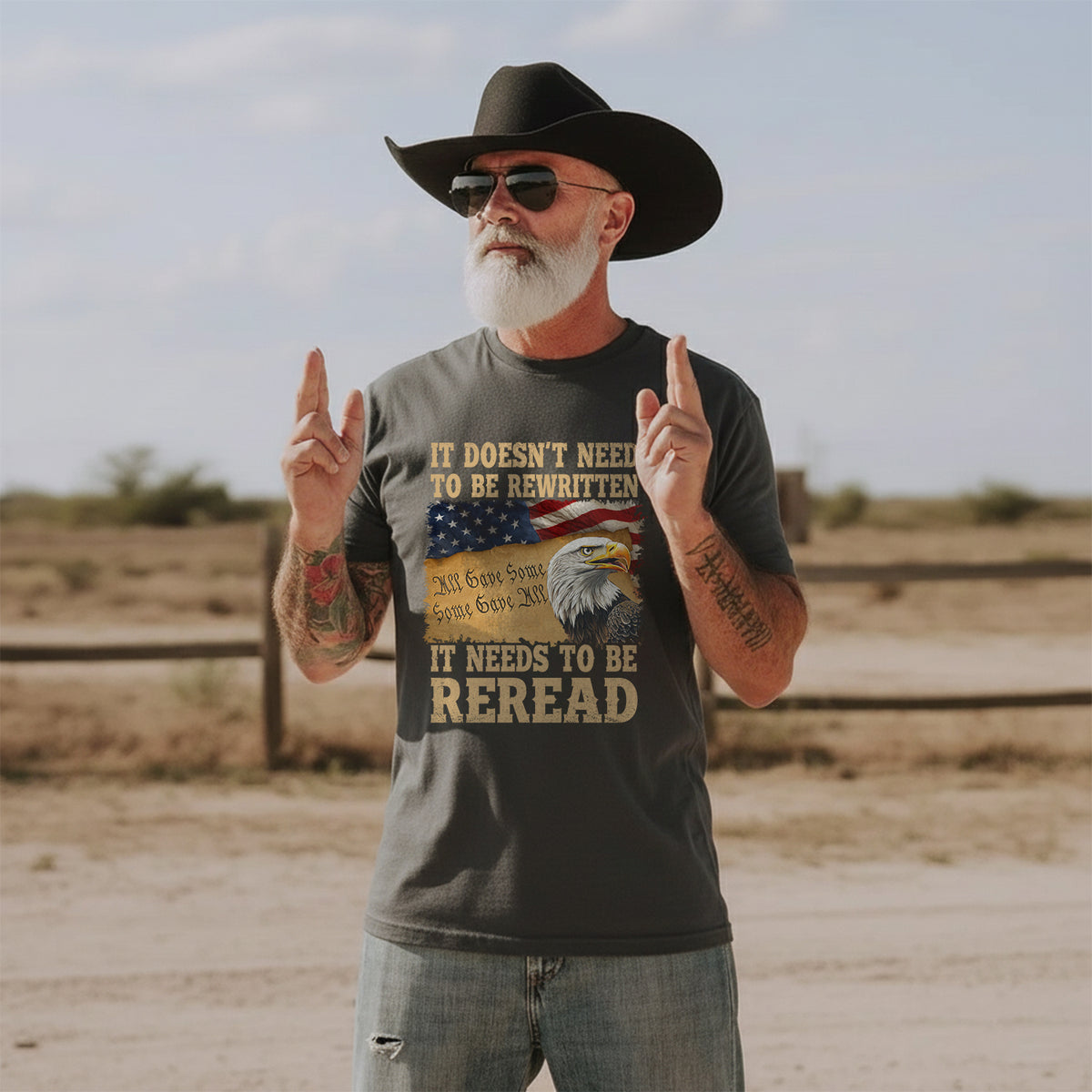 It Doesn’t Need to Be Rewritten It Needs to Be Reread T-Shirt