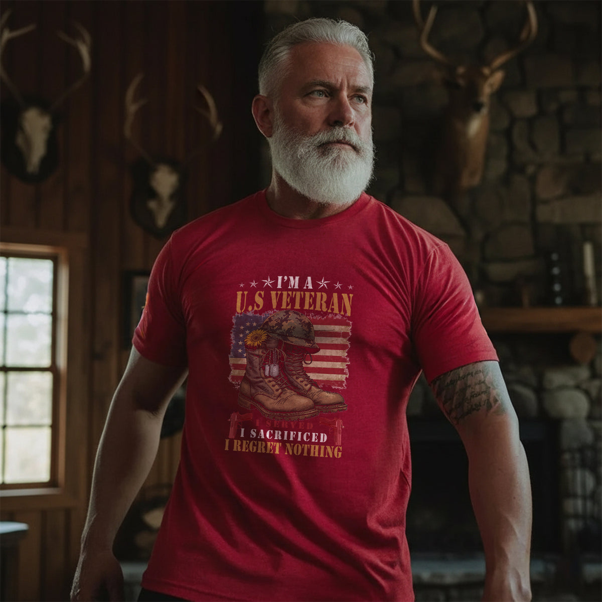 I’m a US Veteran I Served I Sacrificed T-Shirt