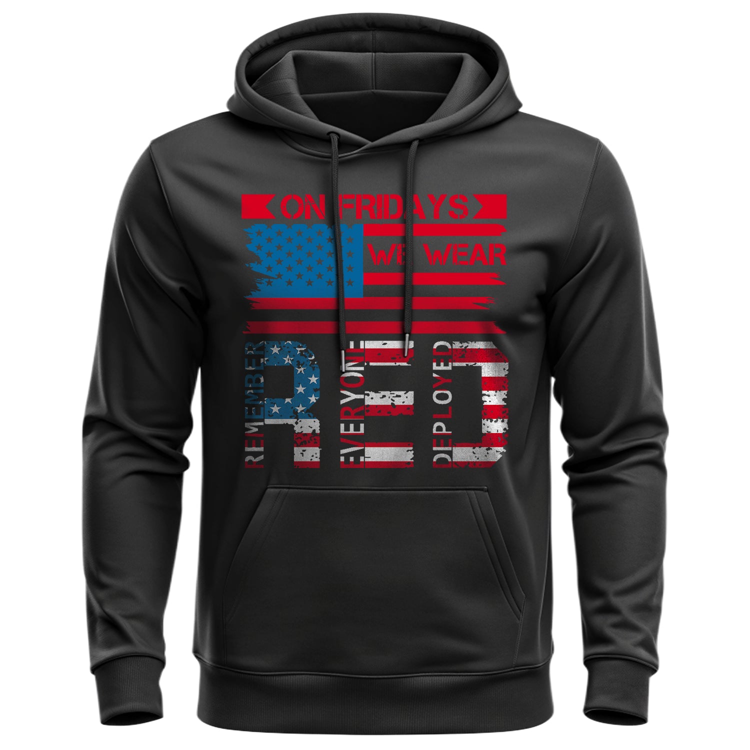 On Fridays We Wear Red Remember Everyone Hoodie