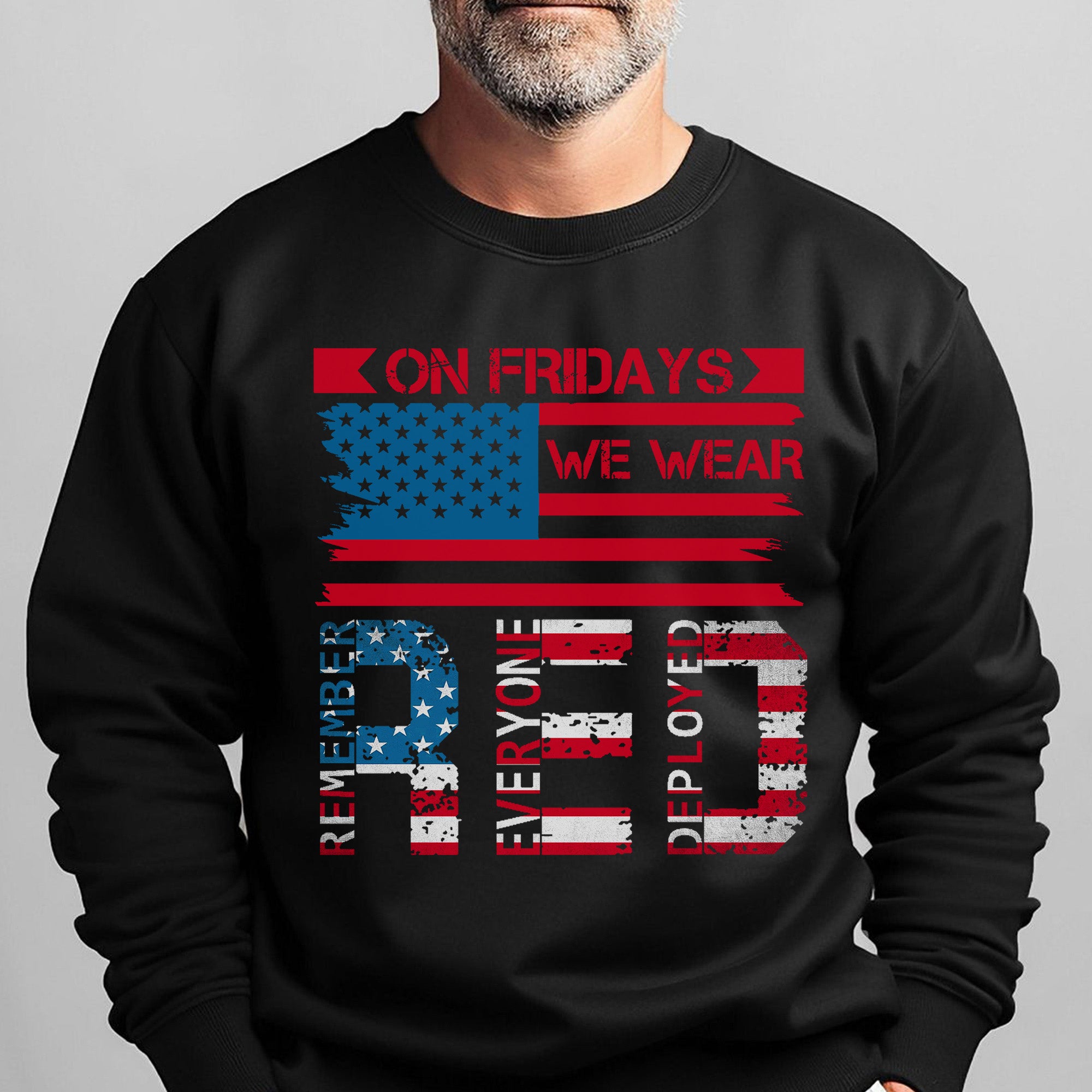 On Fridays We Wear Red Remember Sweatshirt