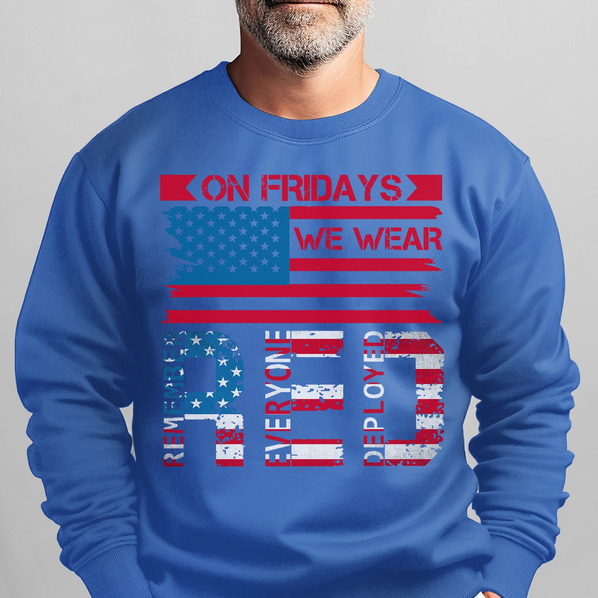 On Fridays We Wear Red Remember Sweatshirt